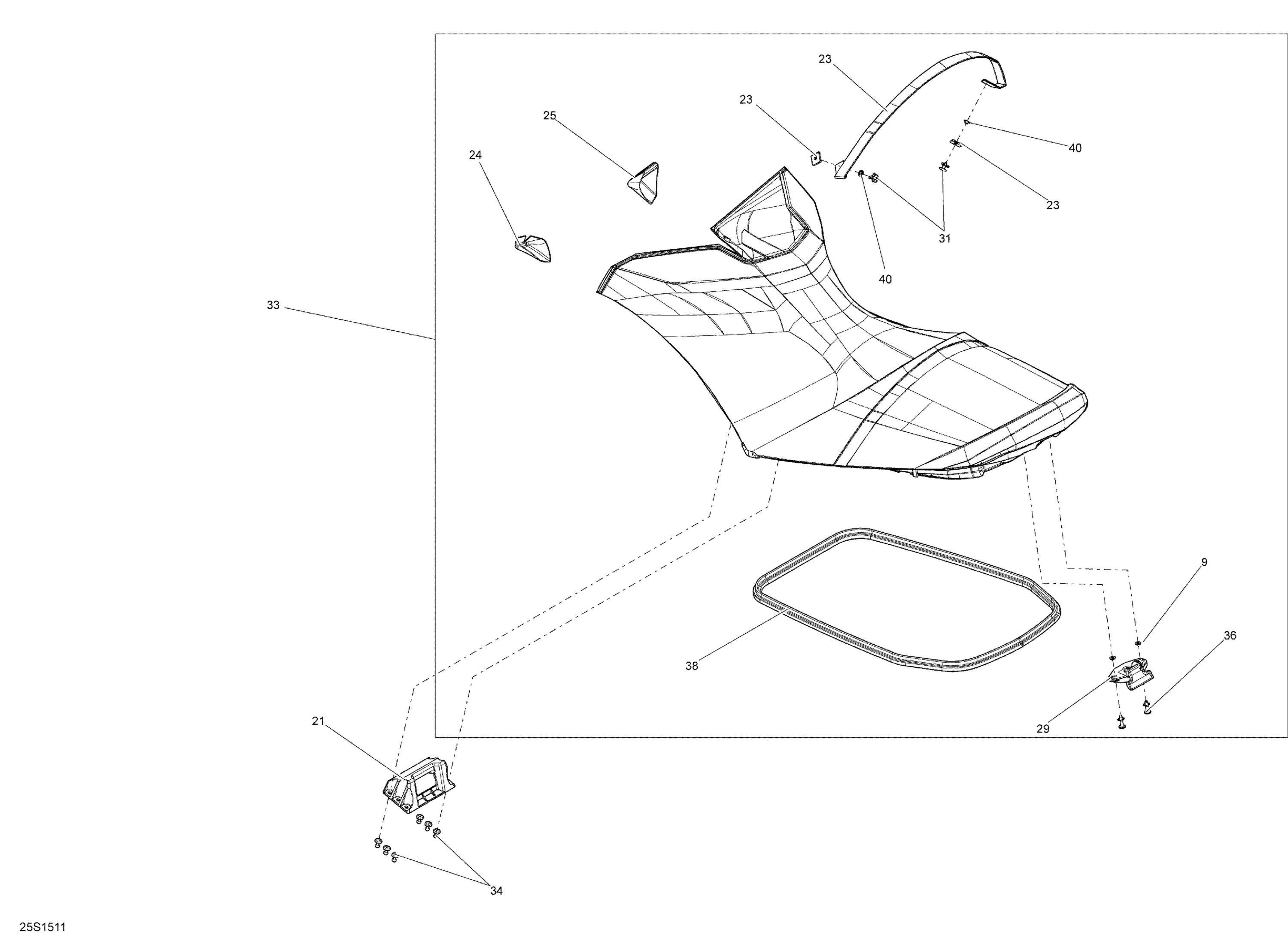 Seat _25S1411