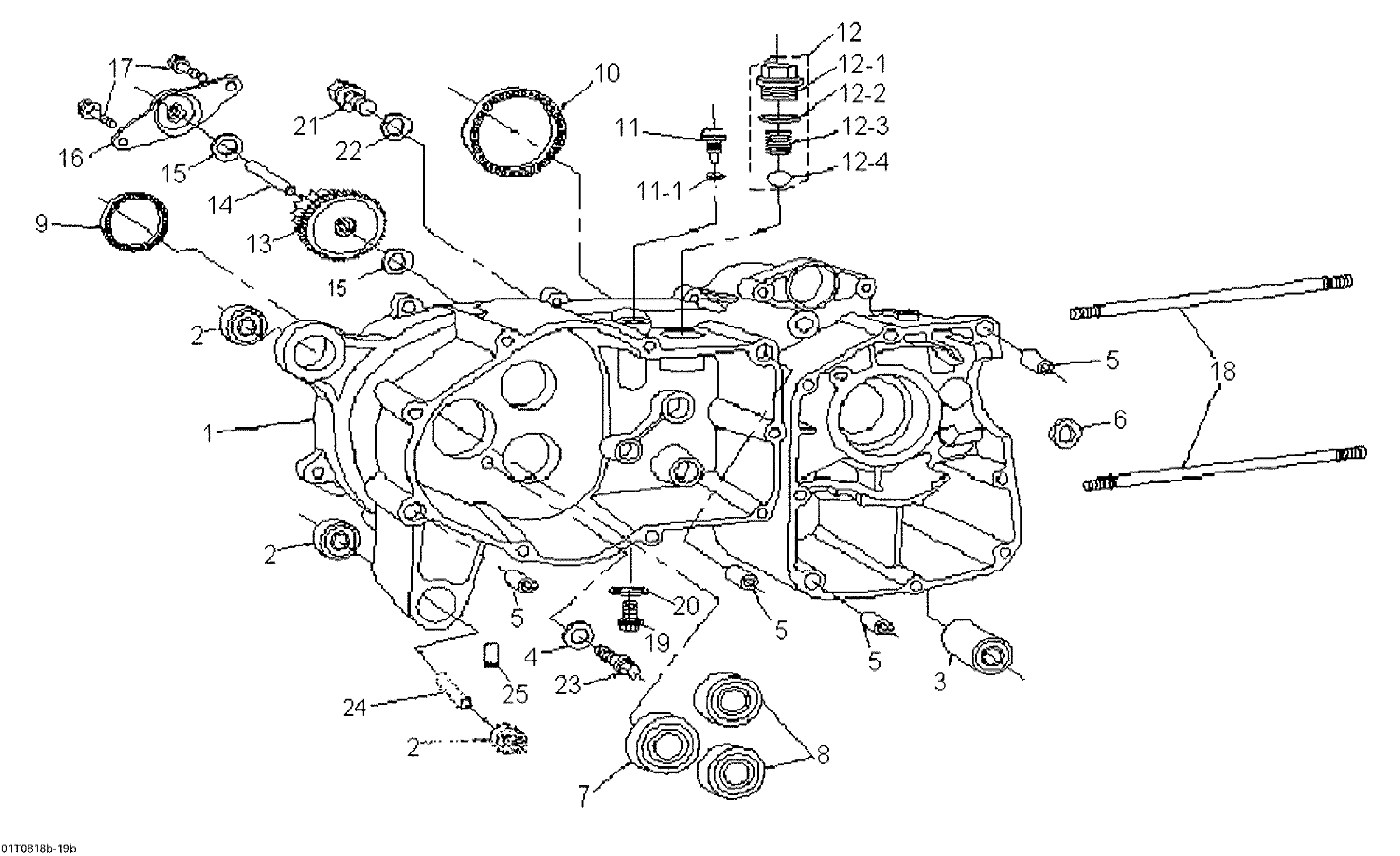 Crankcase, Left