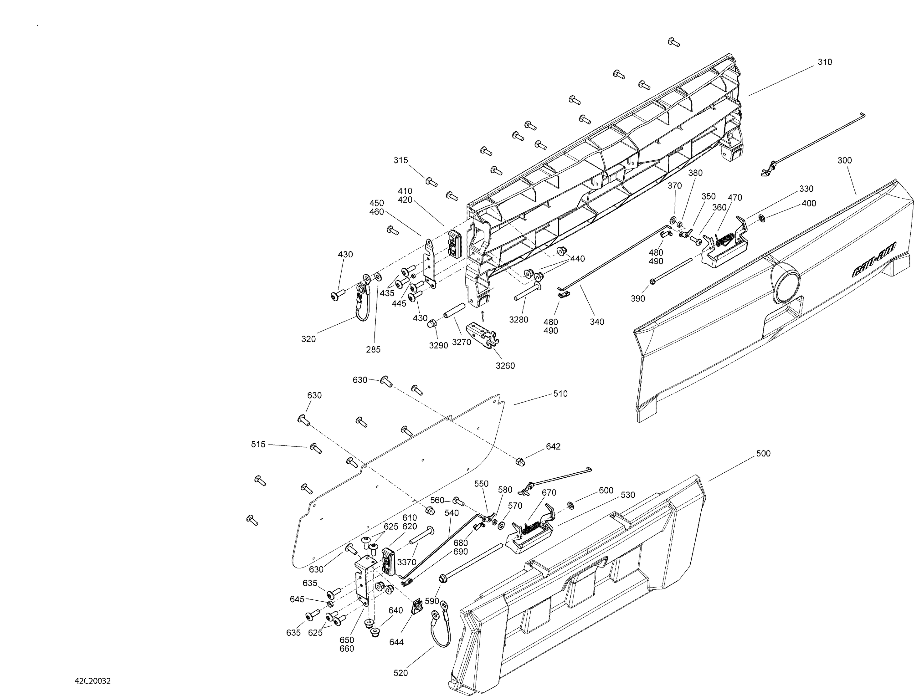 Схема узла: Rear Cargo Box - Door