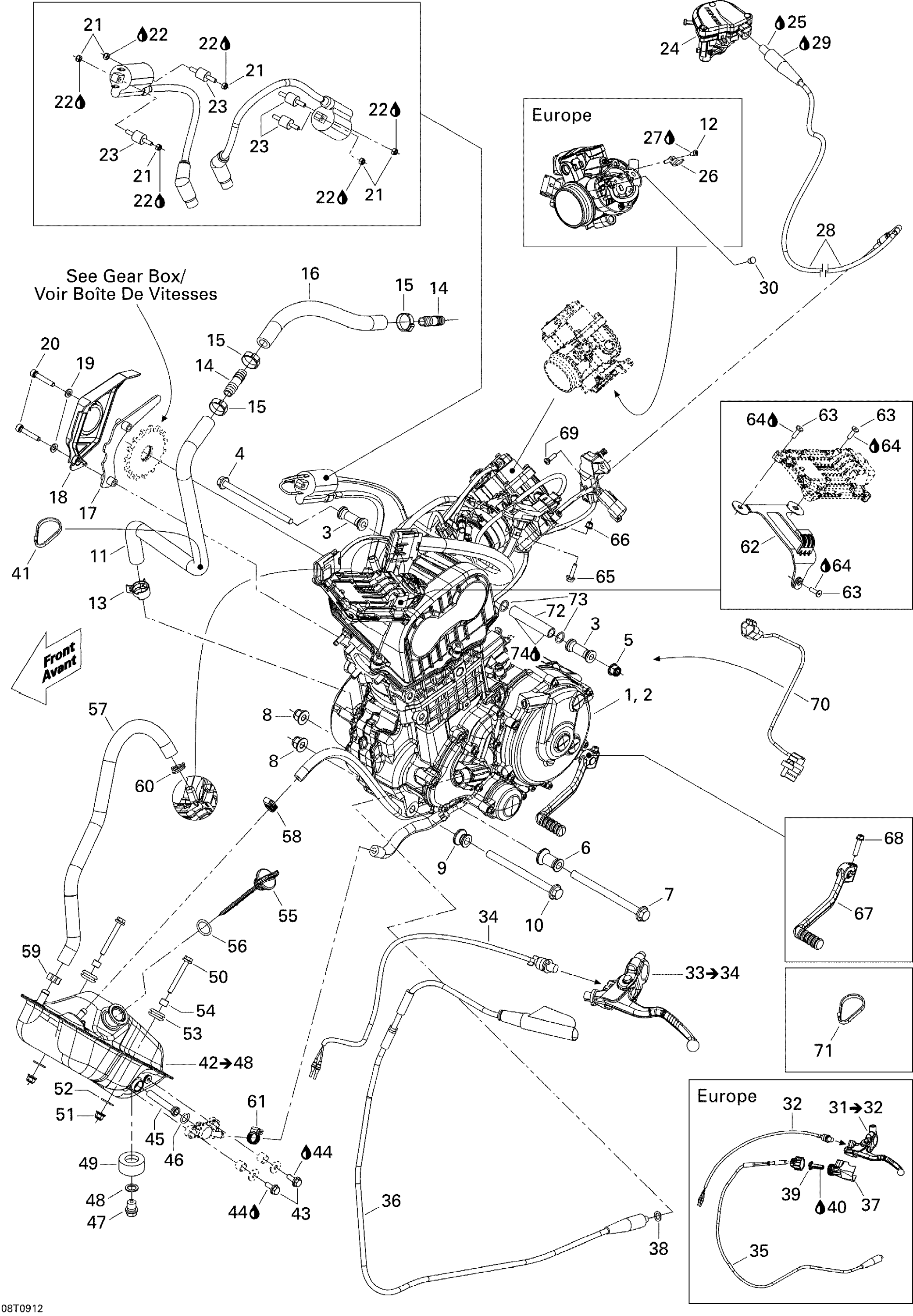 Схема узла: Engine