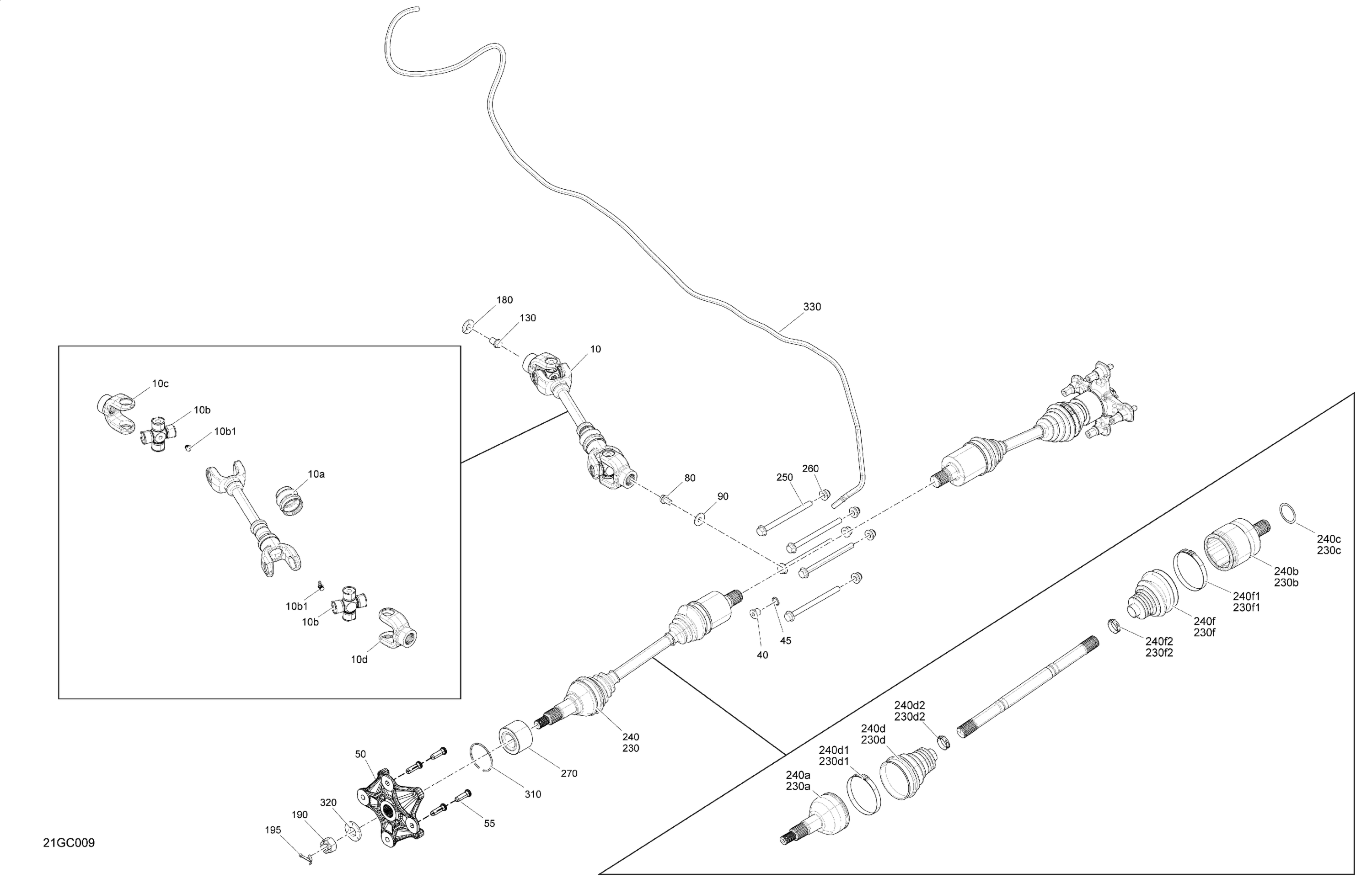 Drive - Rear - Common Parts