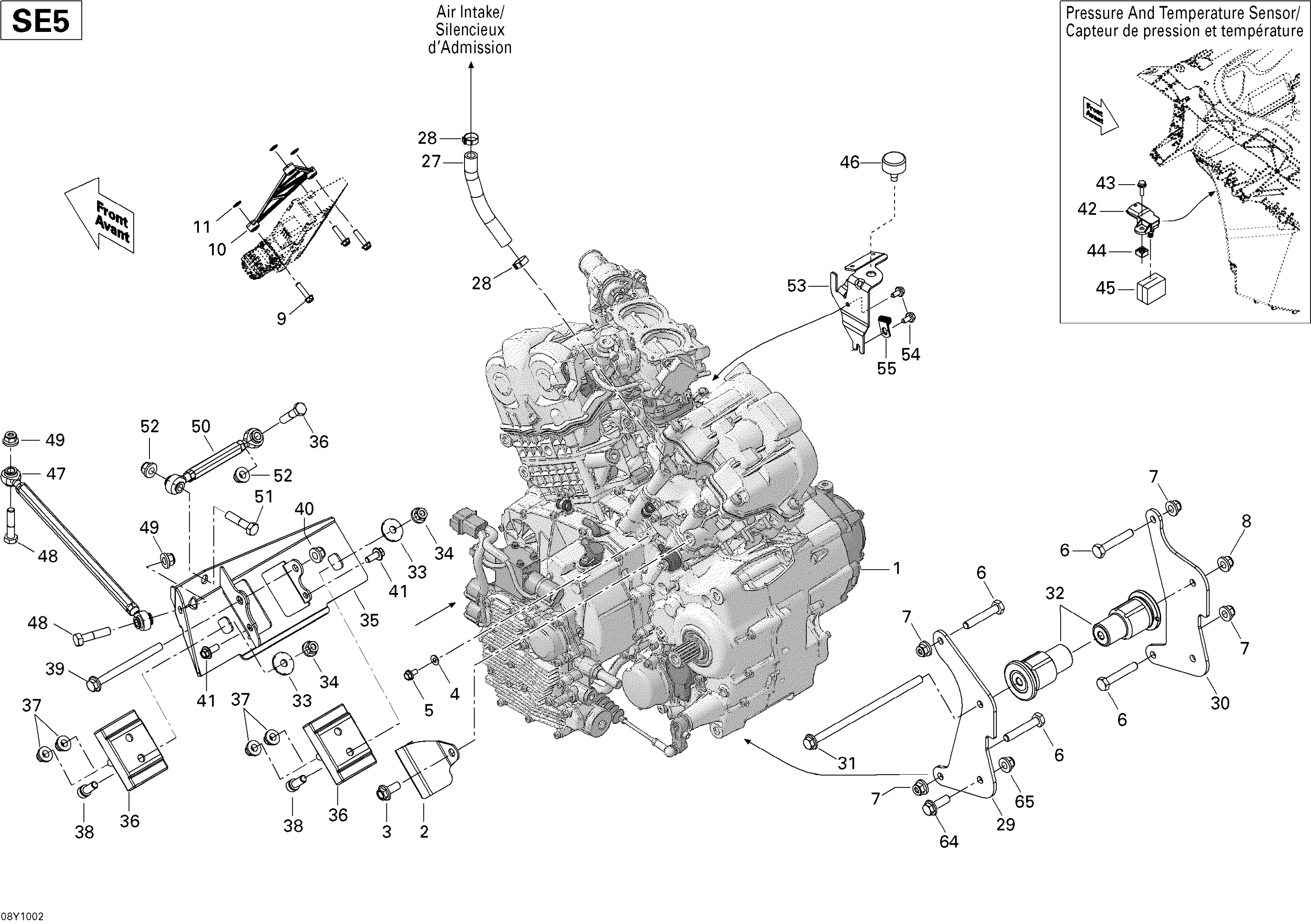 Схема узла: Engine , SE5 Electronic