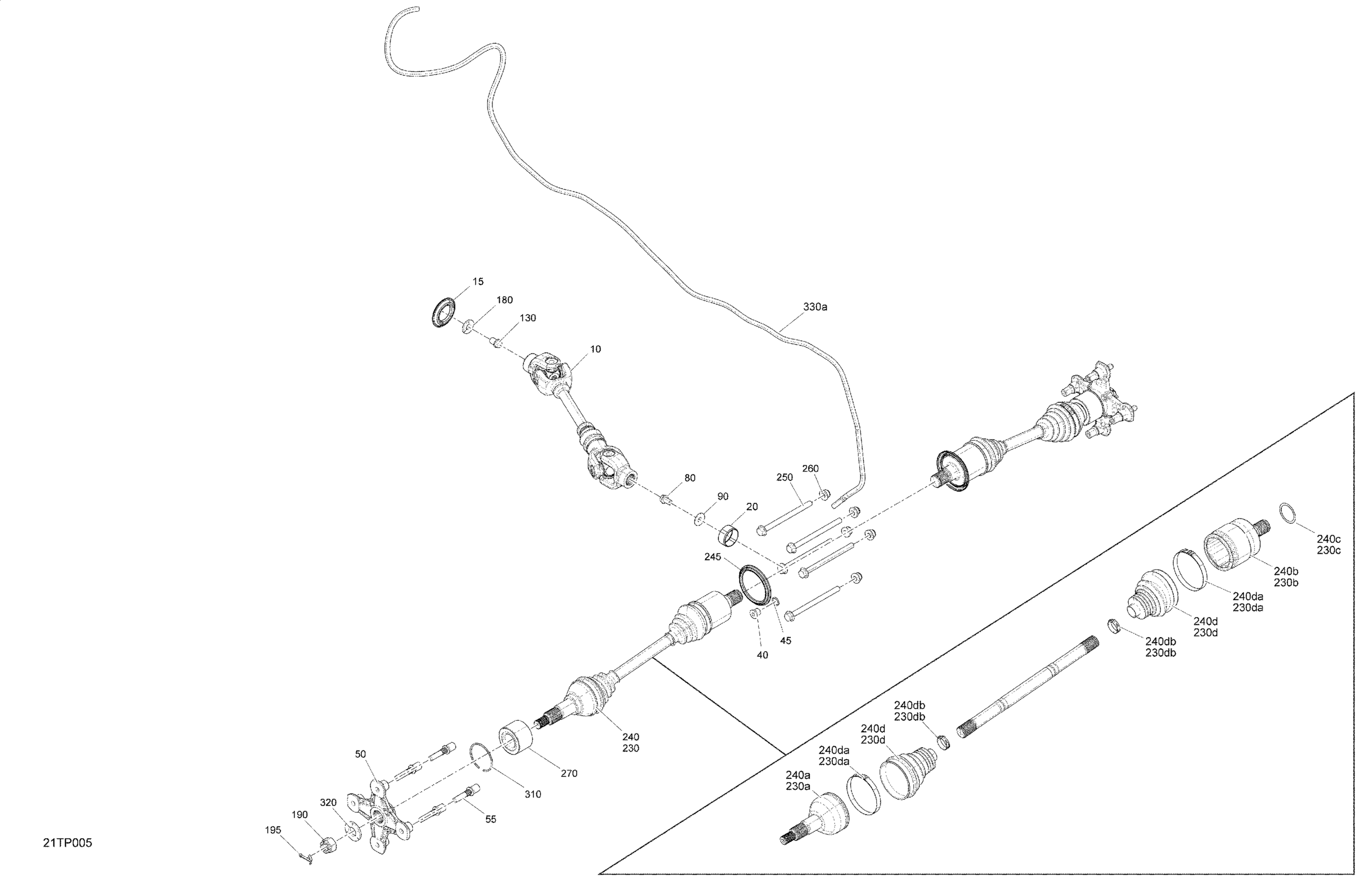 Drive - Rear - Common Parts