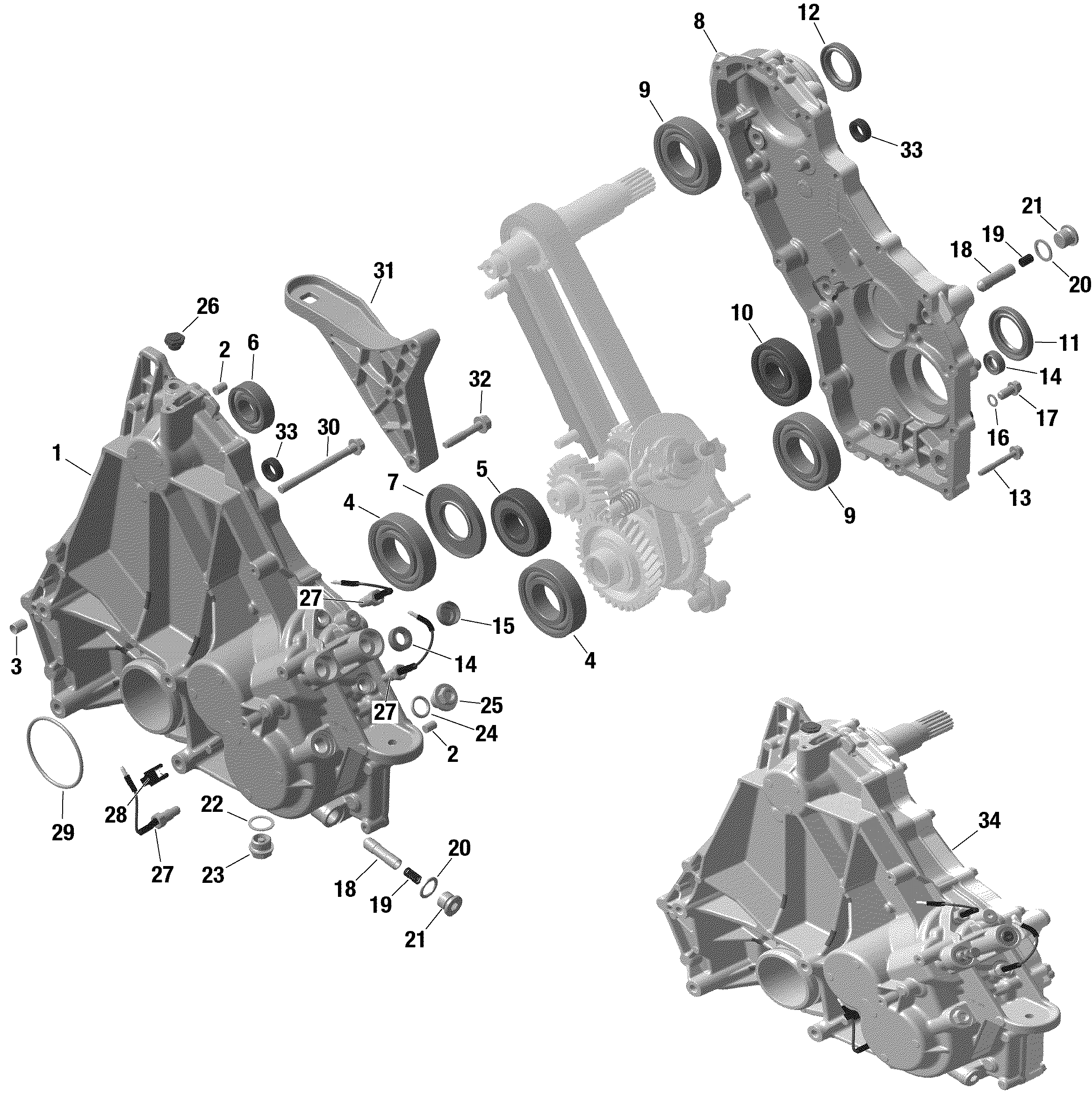 ROTAX - GearBox Housing