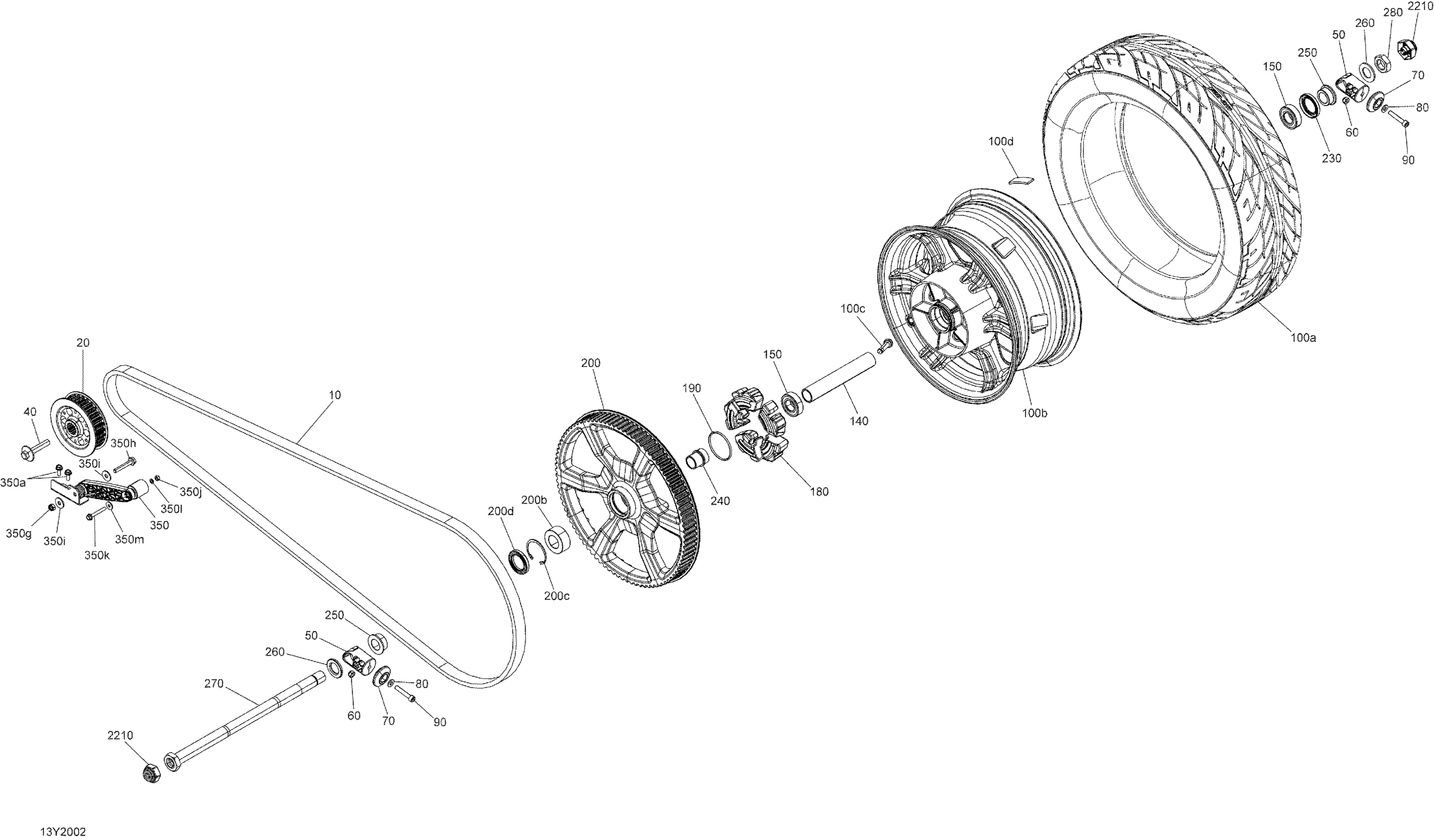 Drive System, Rear