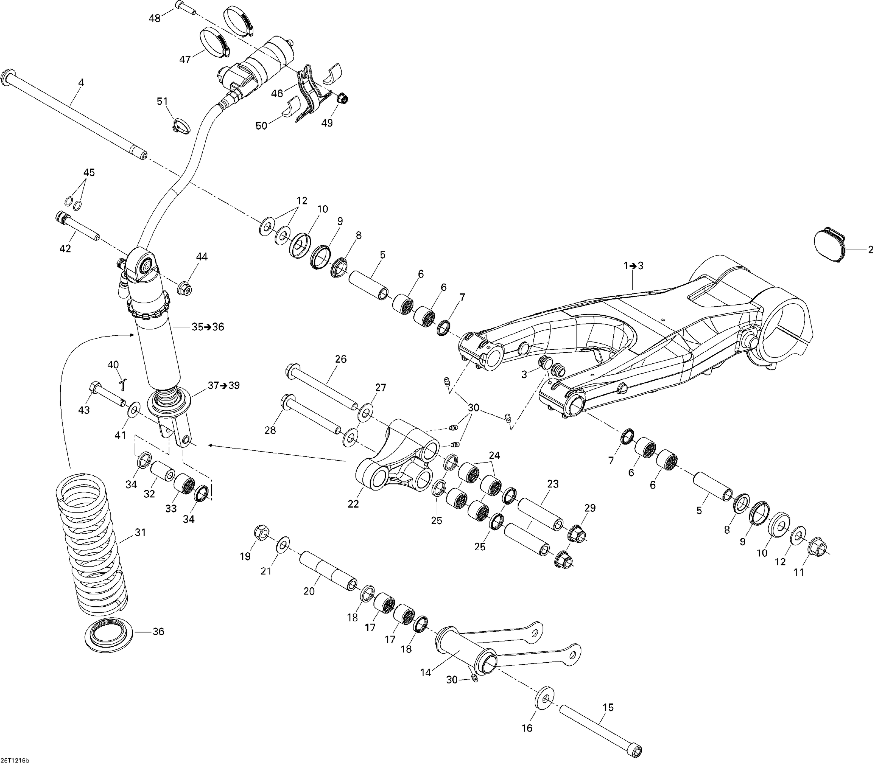 Rear Suspension Xmx