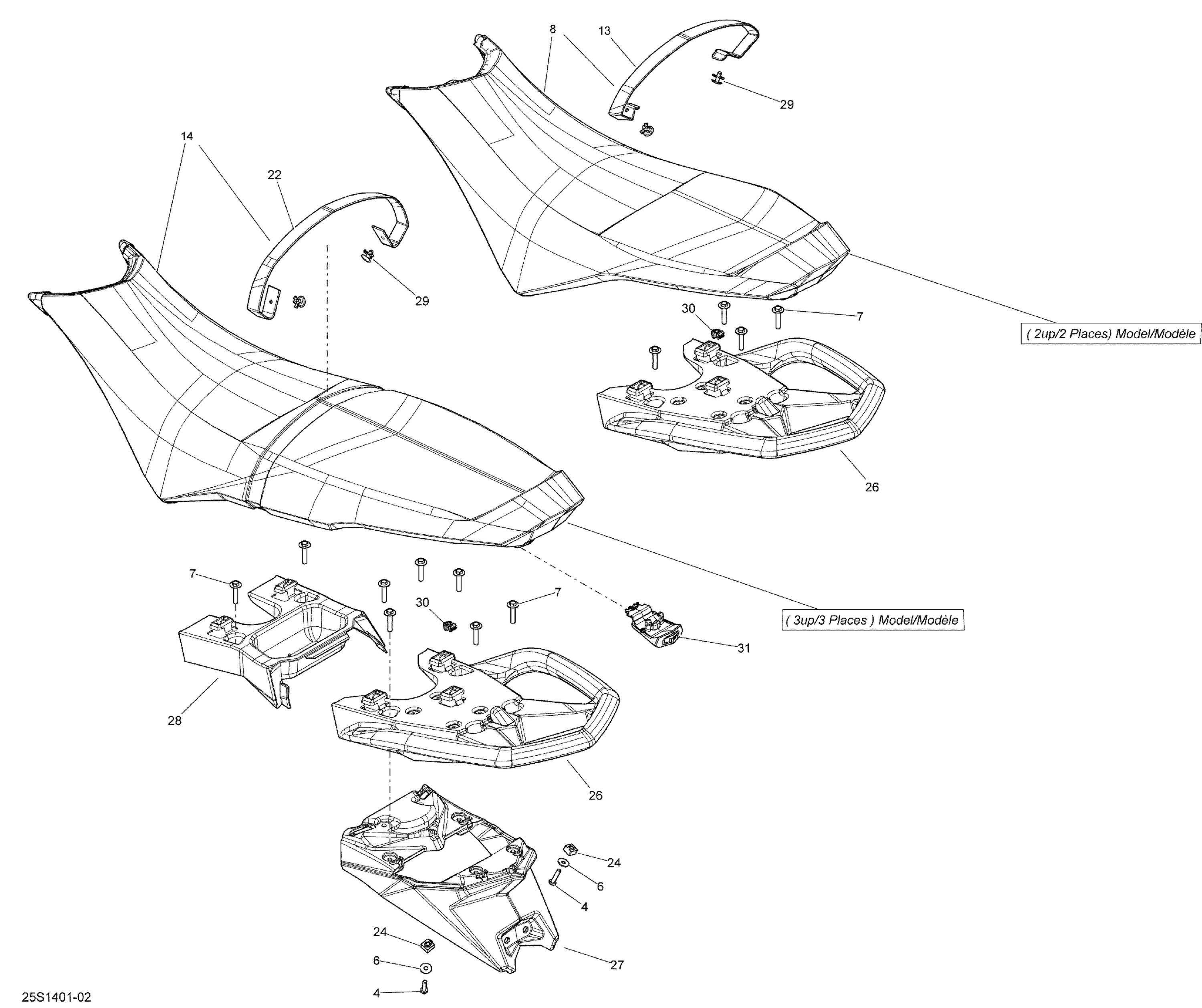 Seat _25S1401