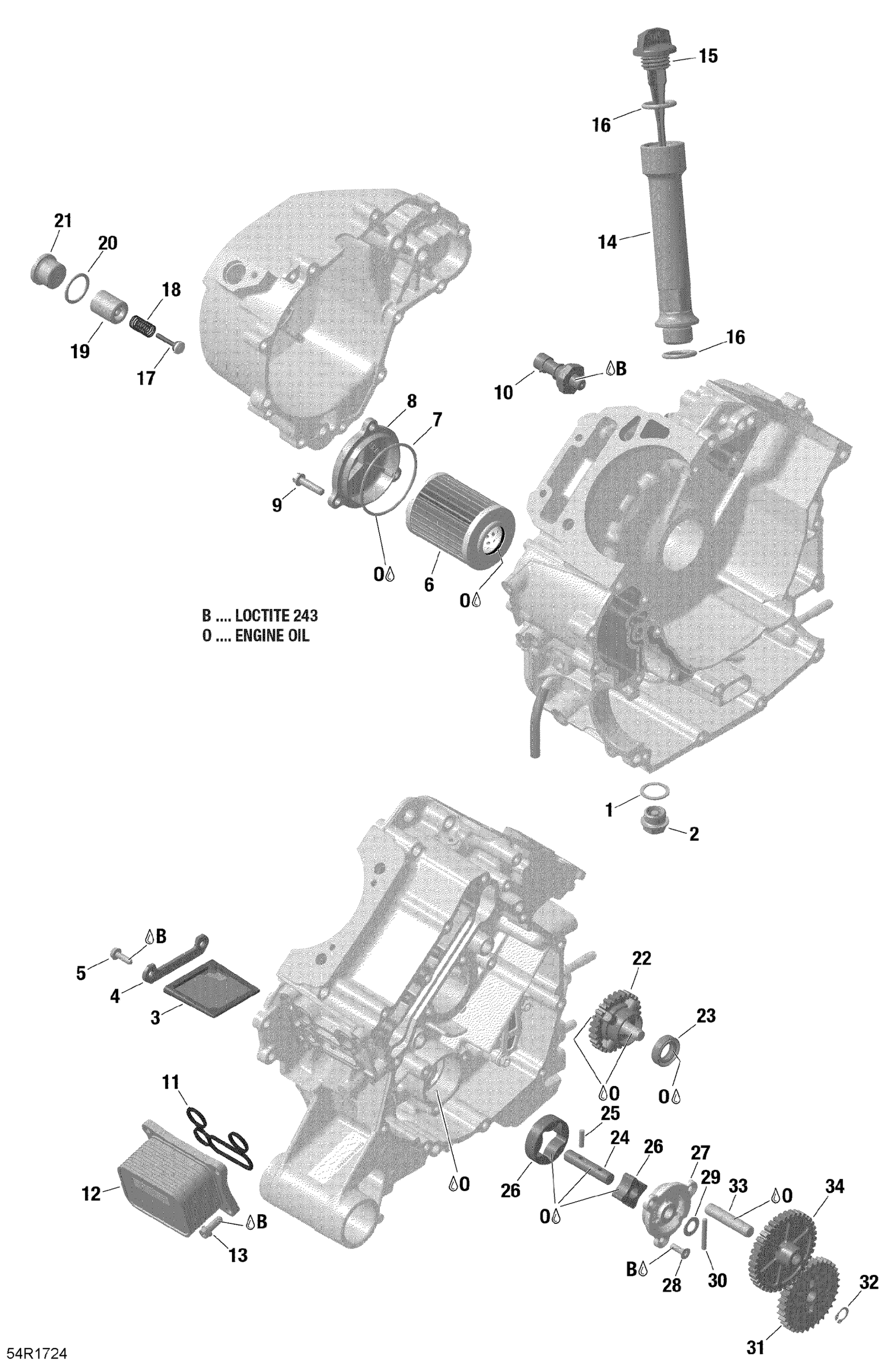 Engine Lubrication - HD10