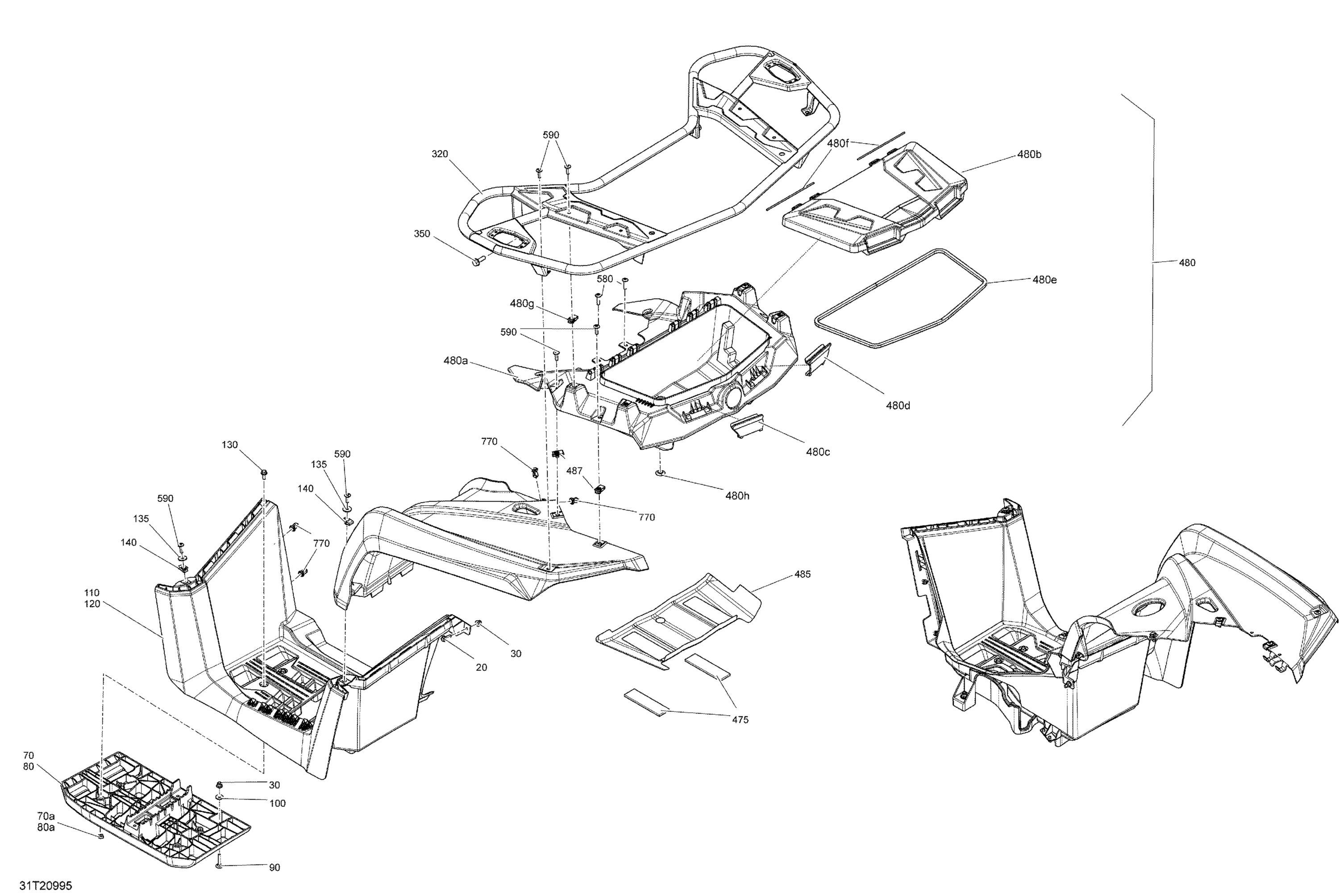 Body - Rear Section - XU+