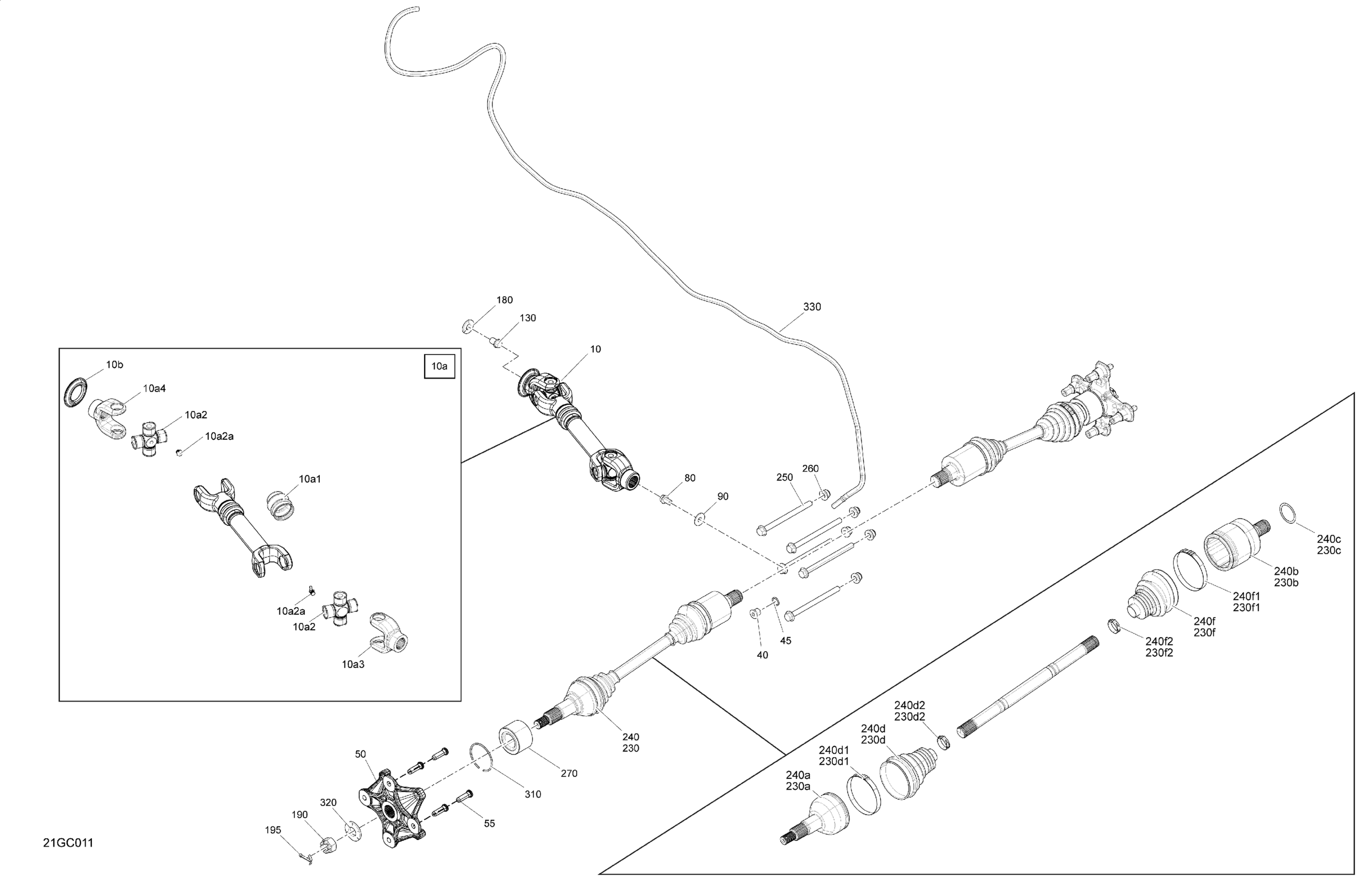 Drive - Rear - Common Parts