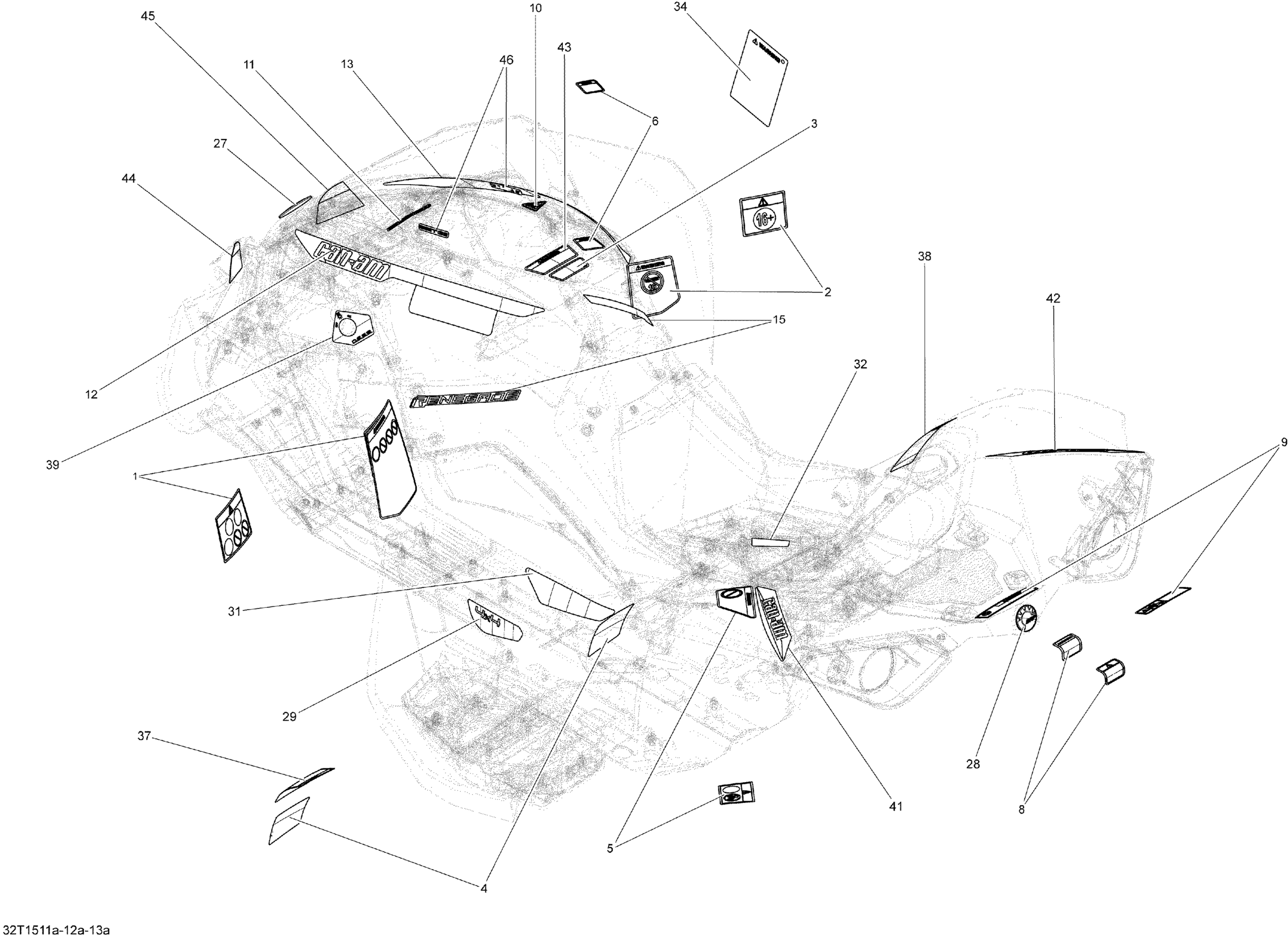 Decals STD_32T1512a