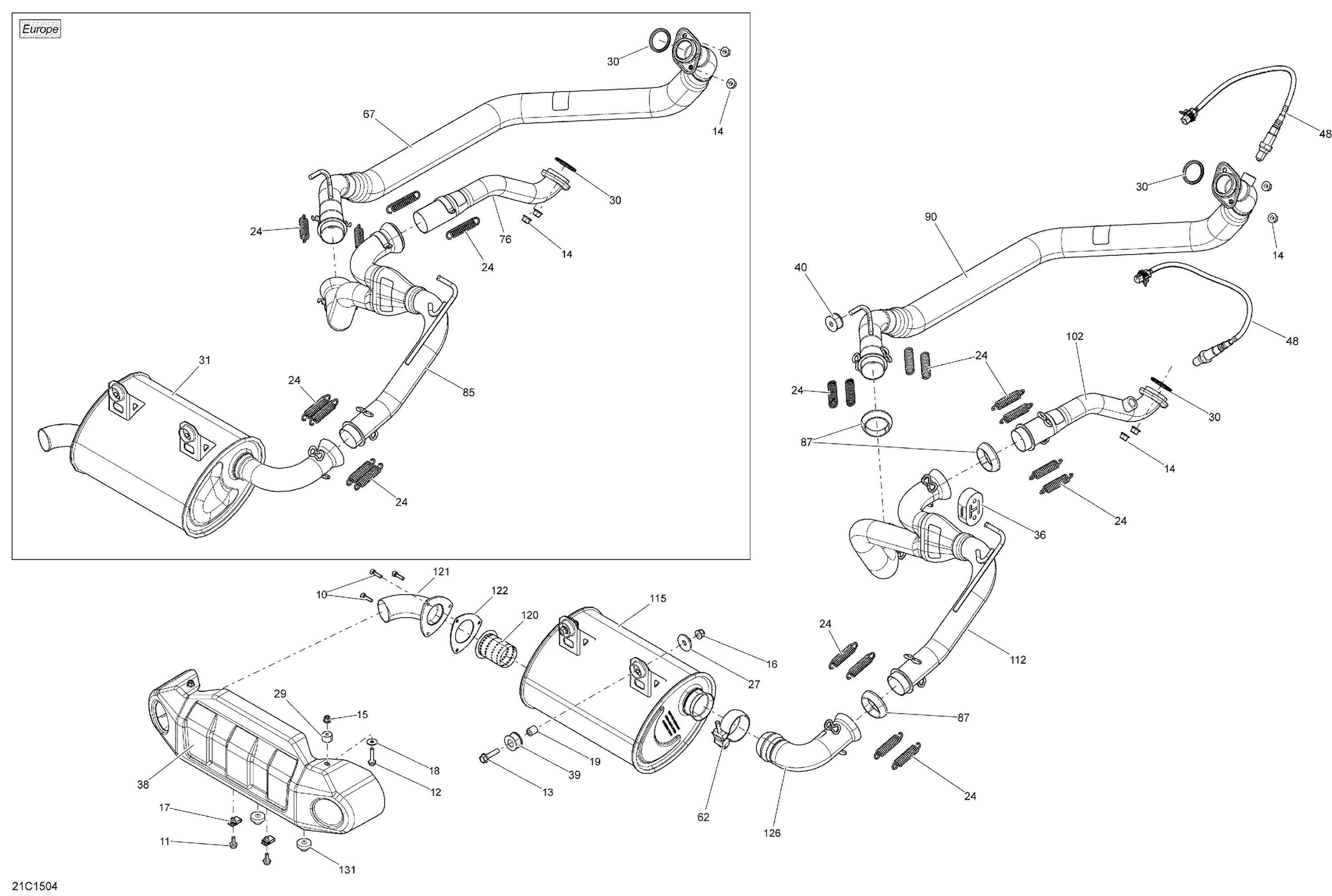 Exhaust System _21C1504