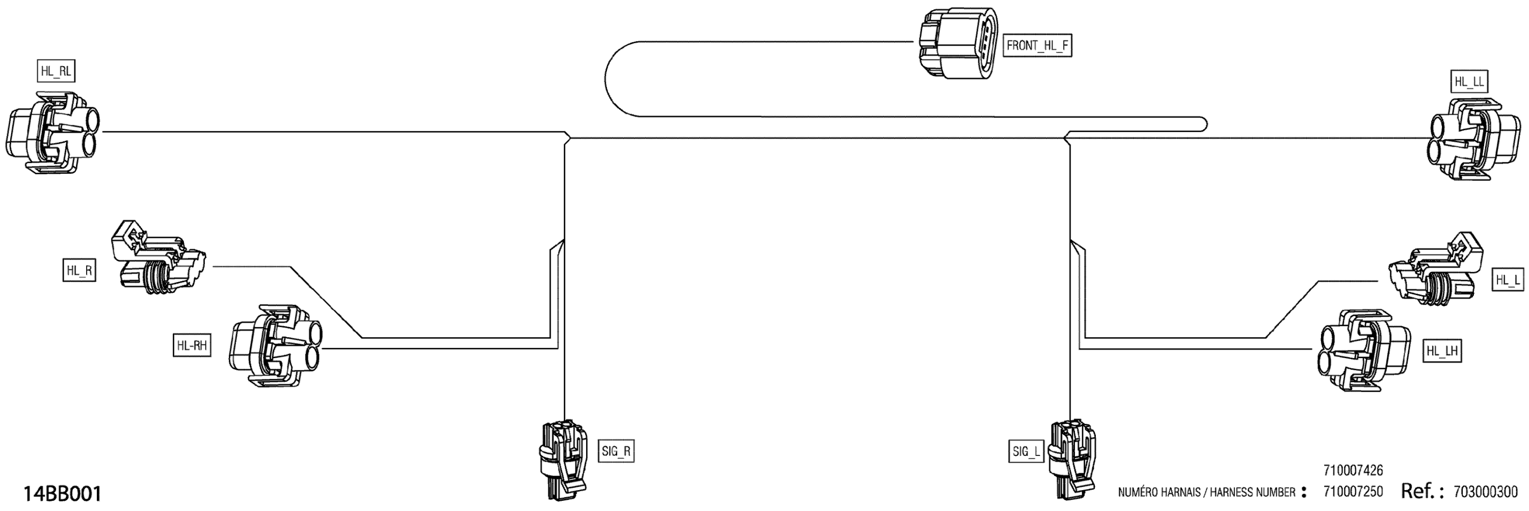 Electric - Front Wiring Harness