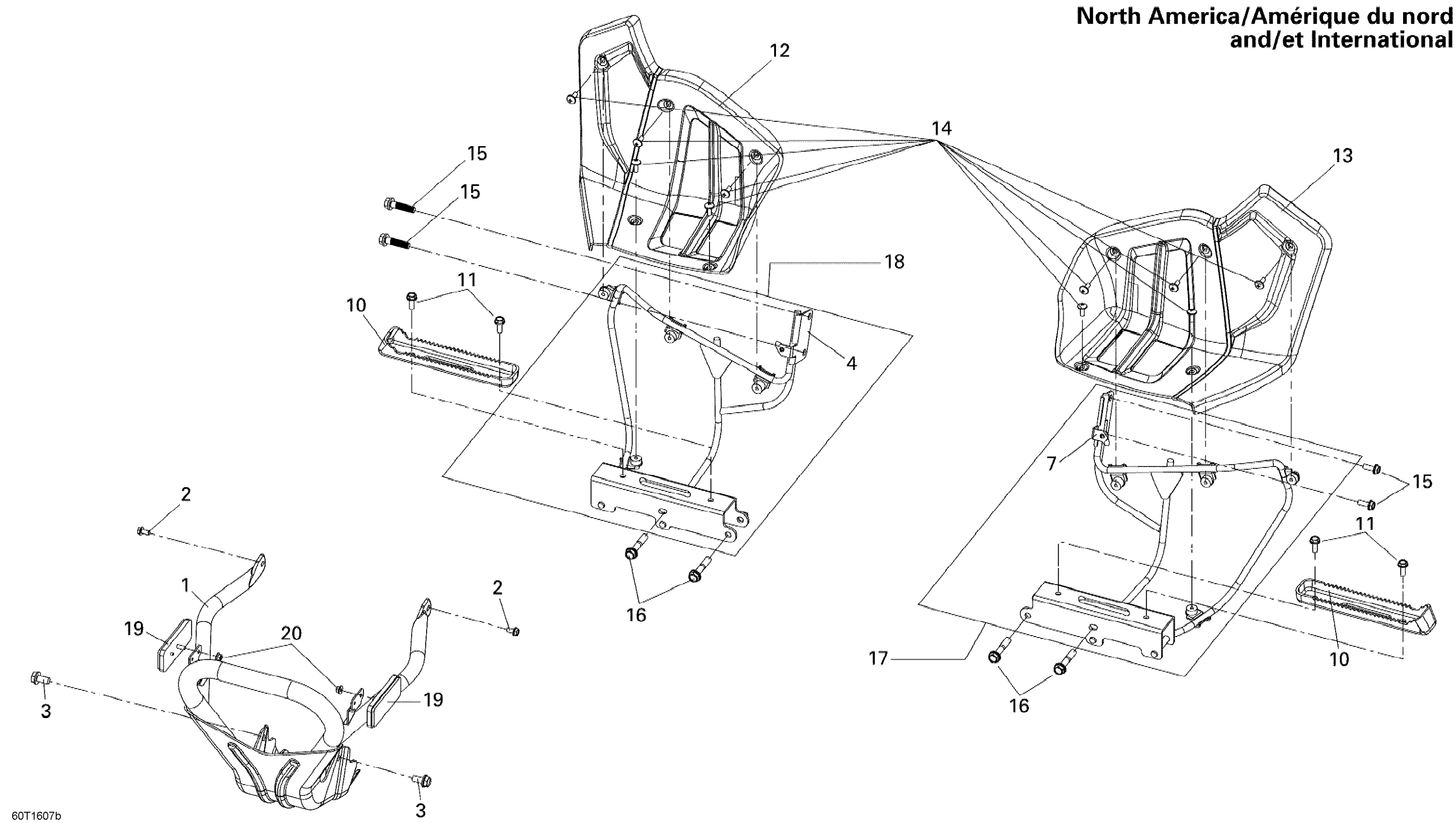 Front Bumper And Footrests , International