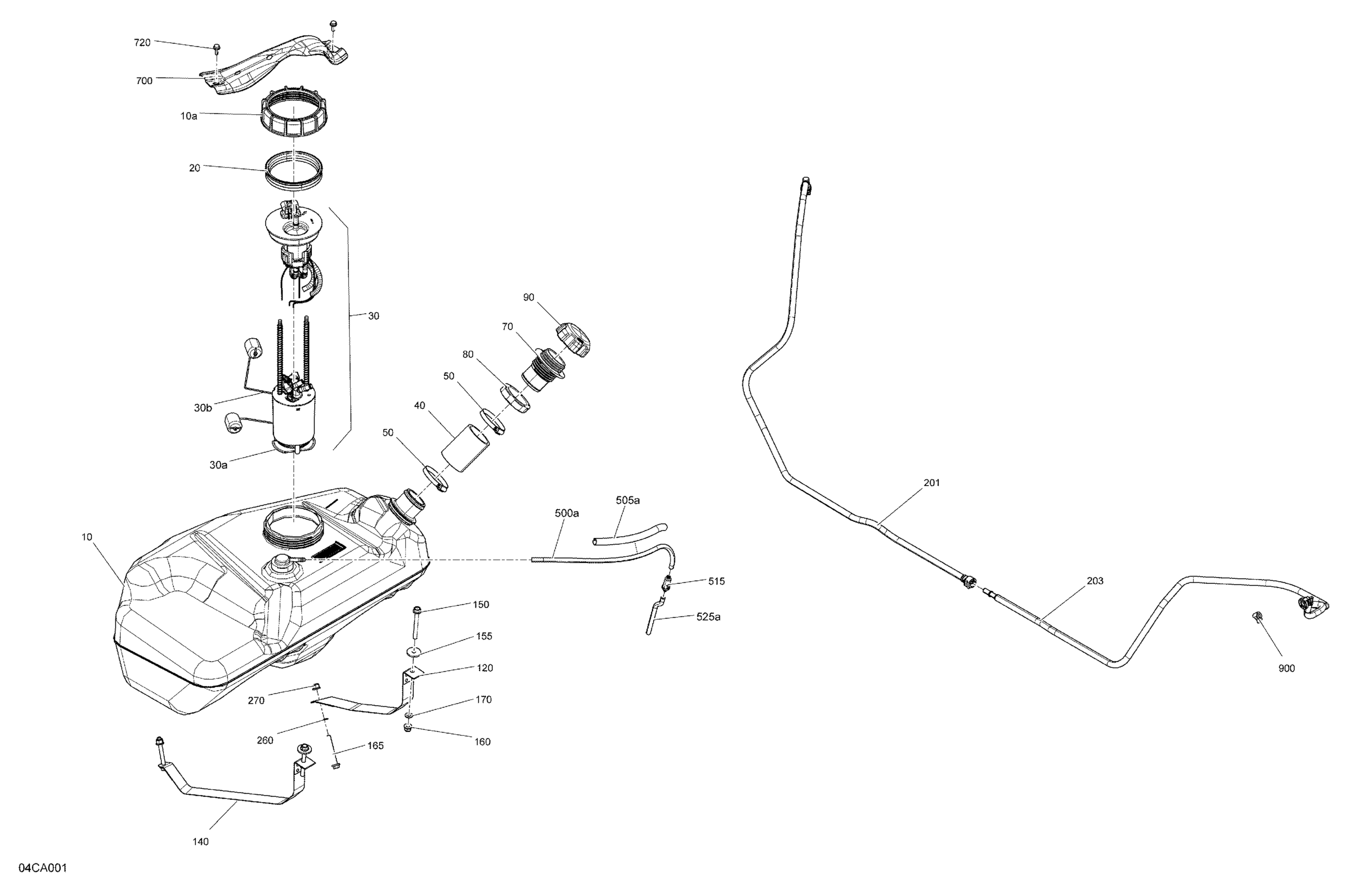 Engine - Fuel - NO EVAP System