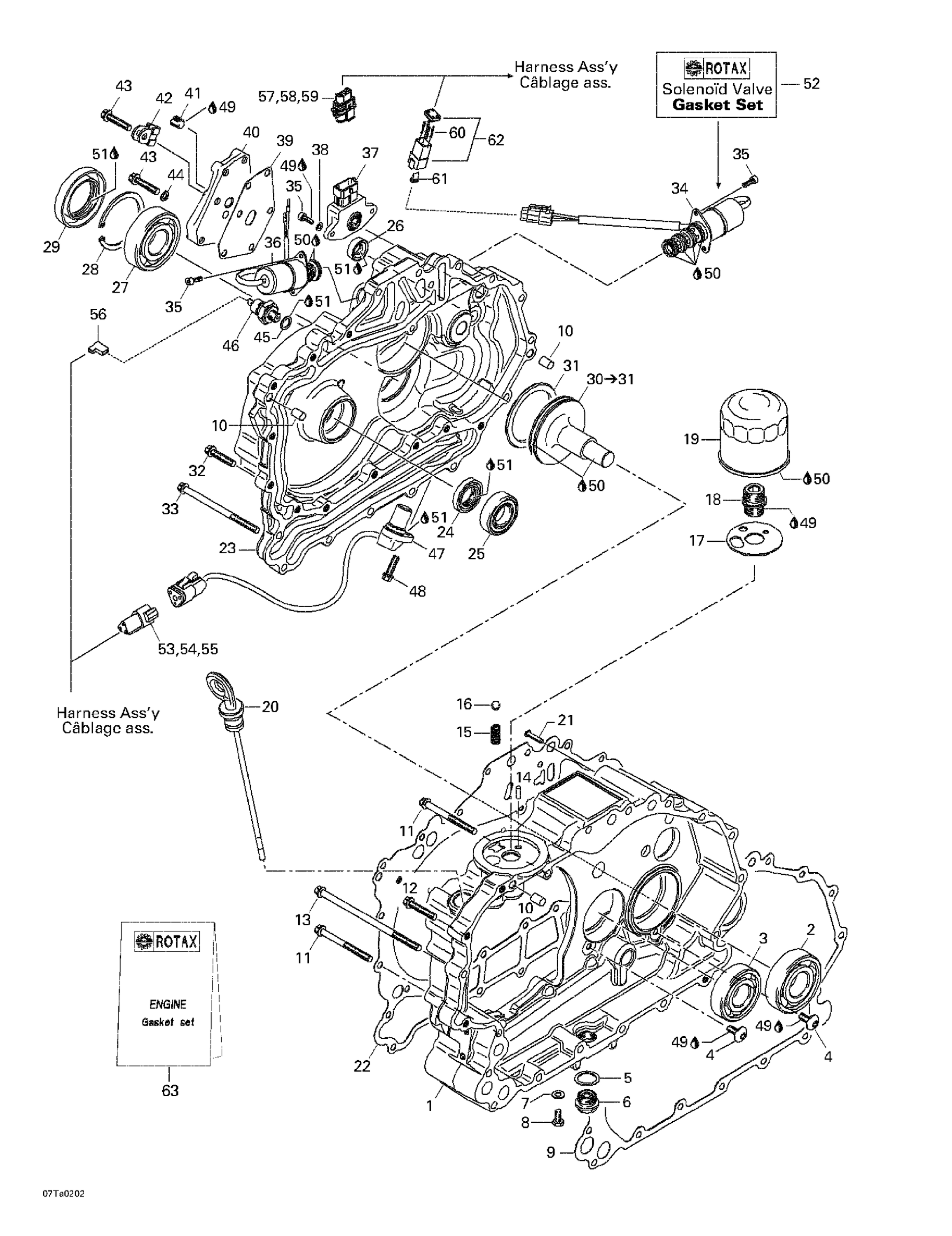 Схема узла: Clutch Housing And Cover