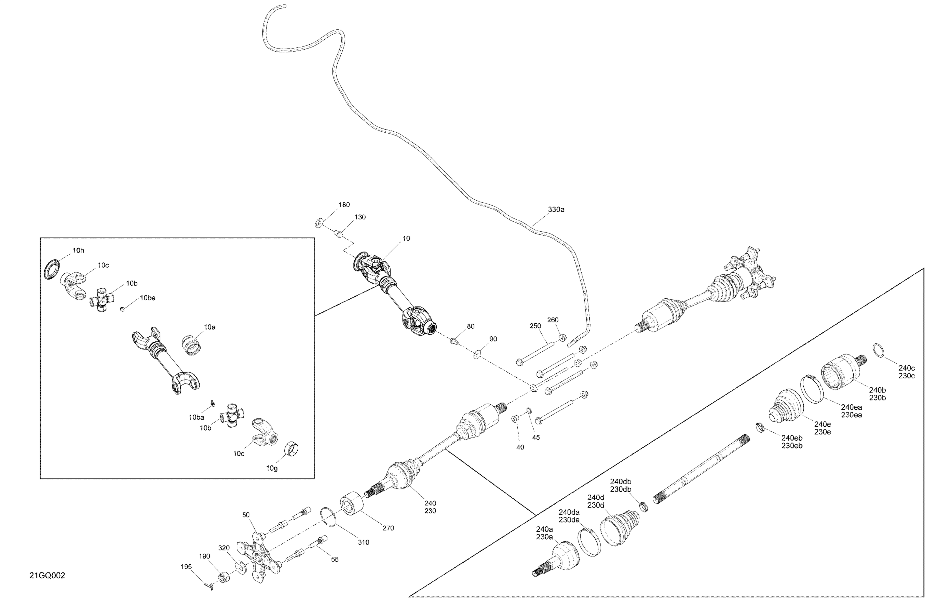 Drive - Rear - Common Parts