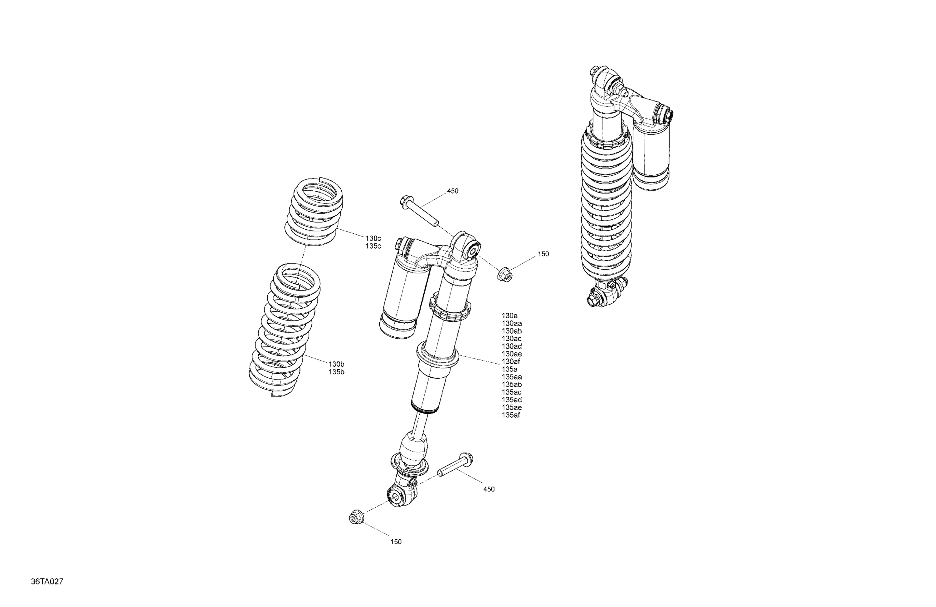 Suspension - Rear Shocks - XTP