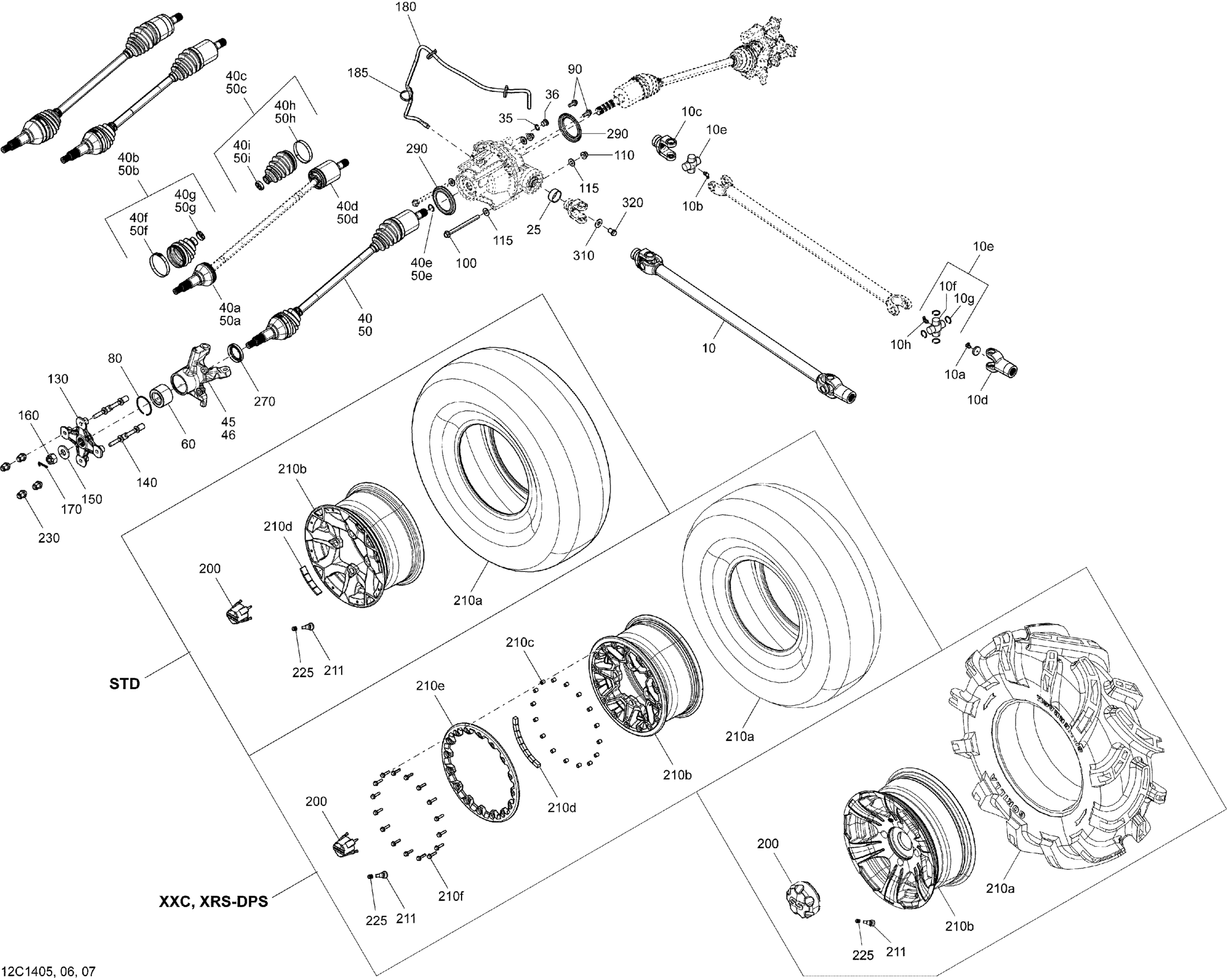 Drive System, Front