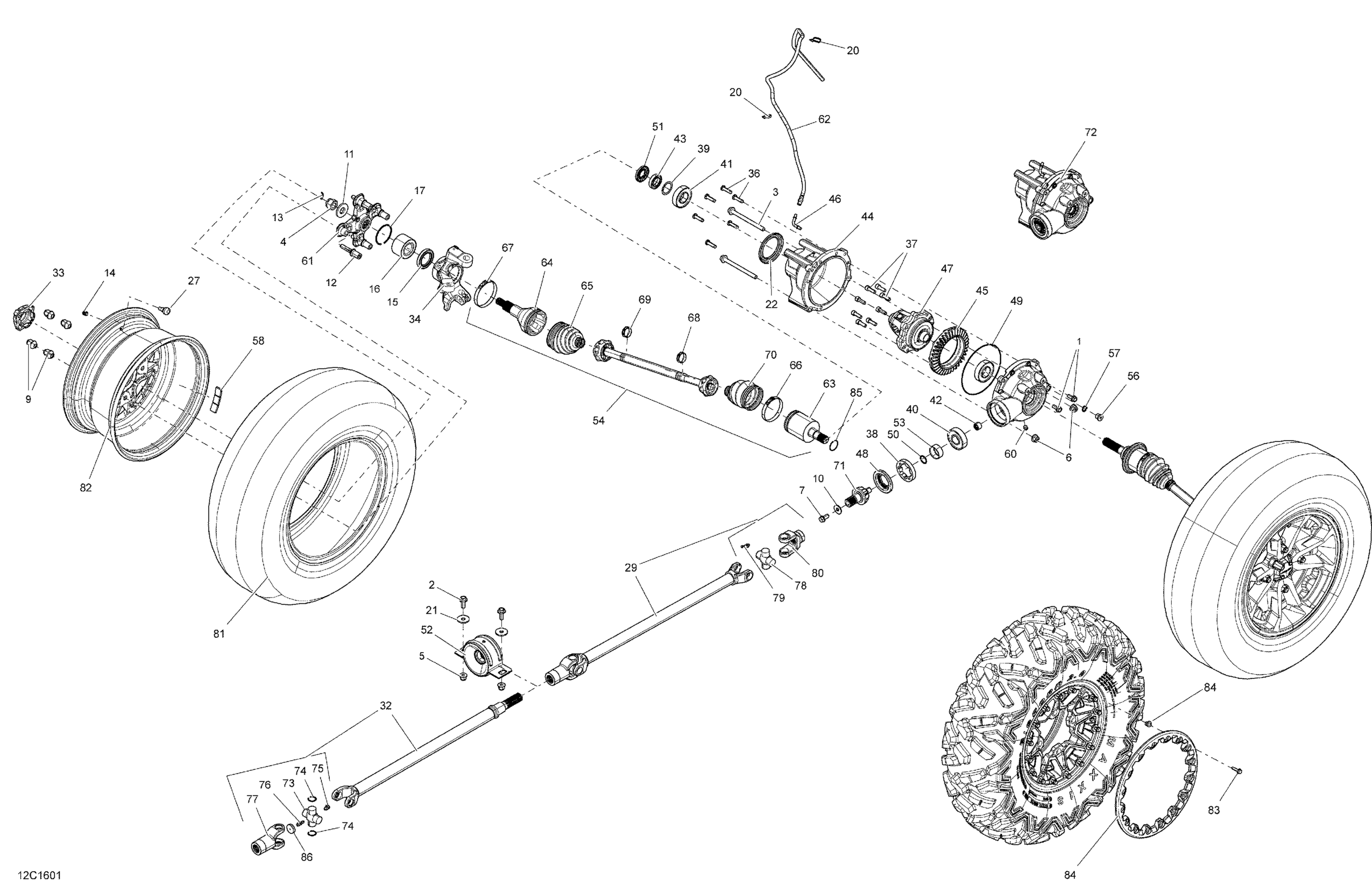 Drive System, Front