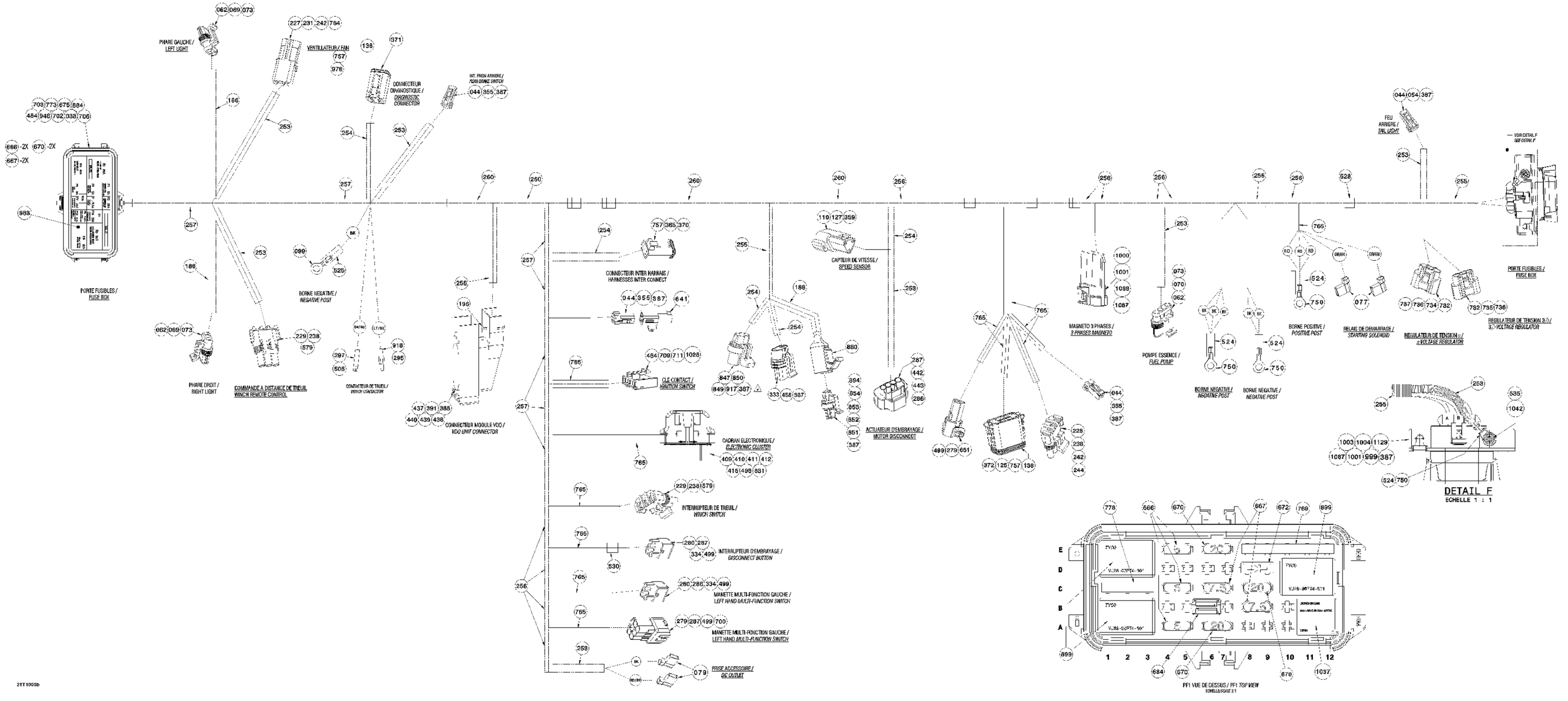 Main Harness 800R EFI