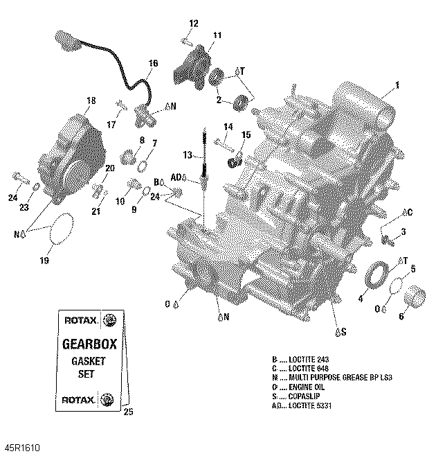 Gear Box Assy - GBPS - Commander