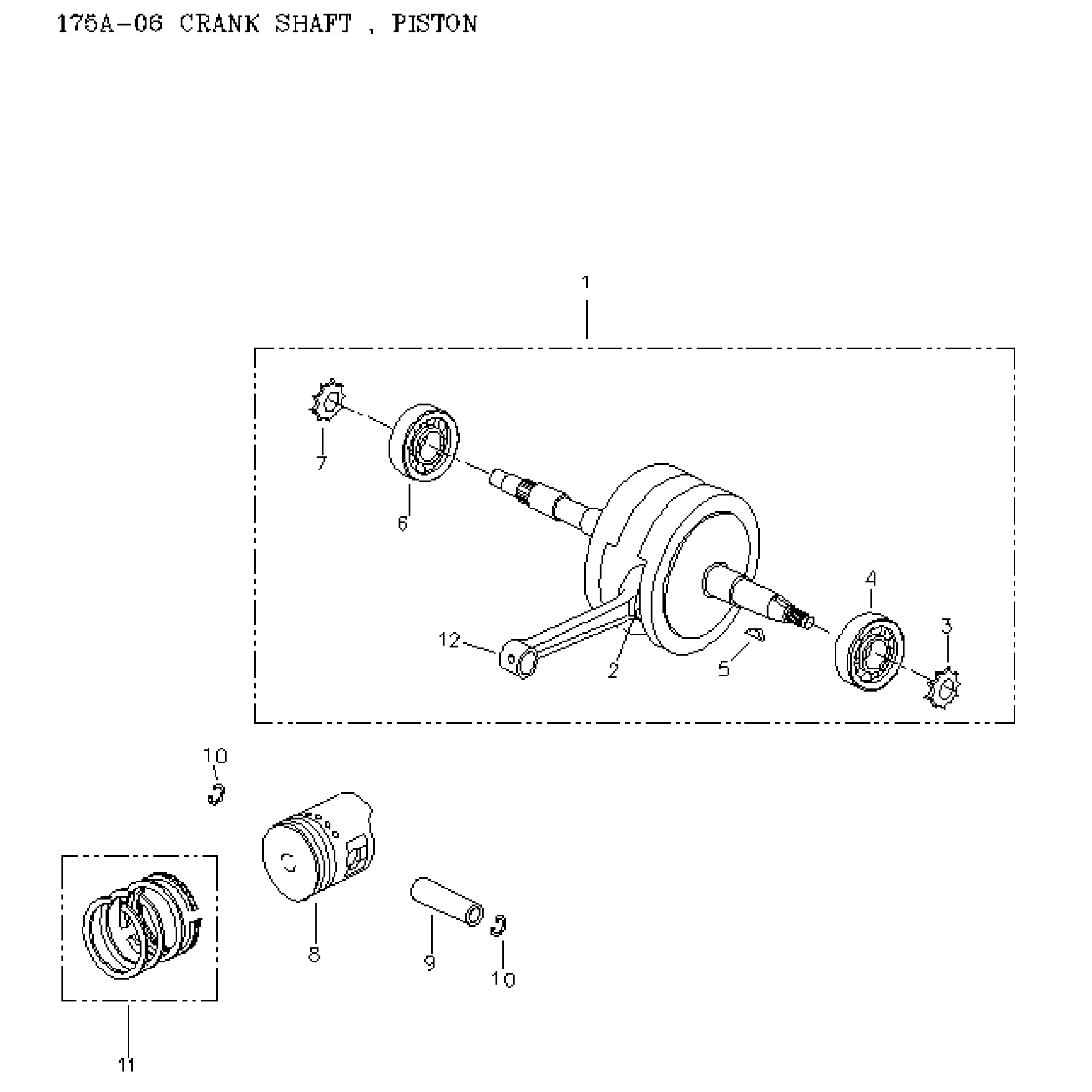 Crankshaft And Pistons