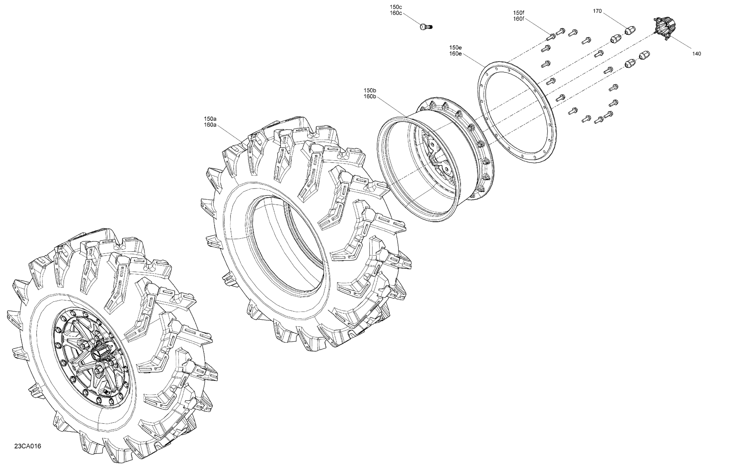 Drive - Rear Wheels - XMR