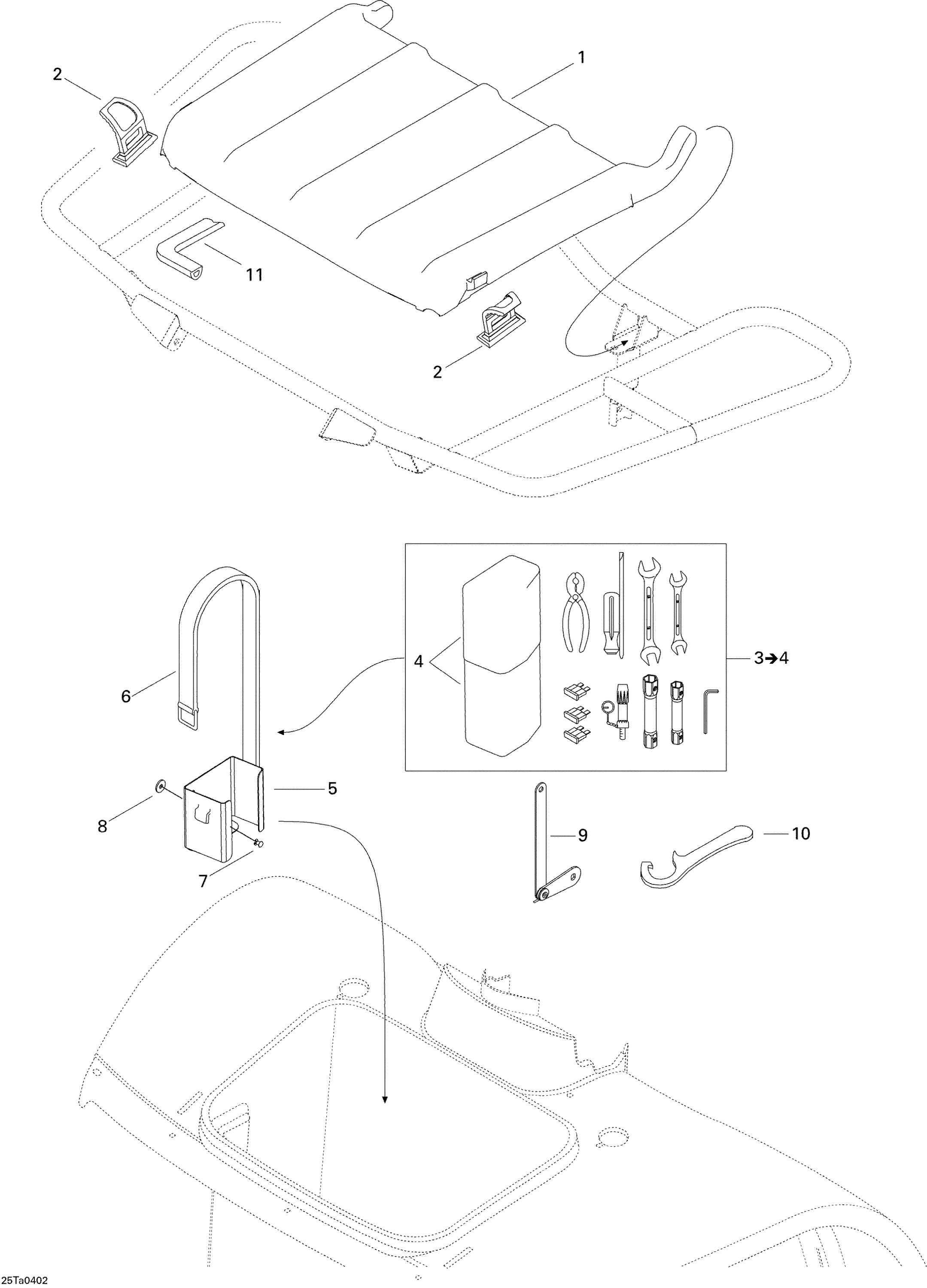 Front Tray