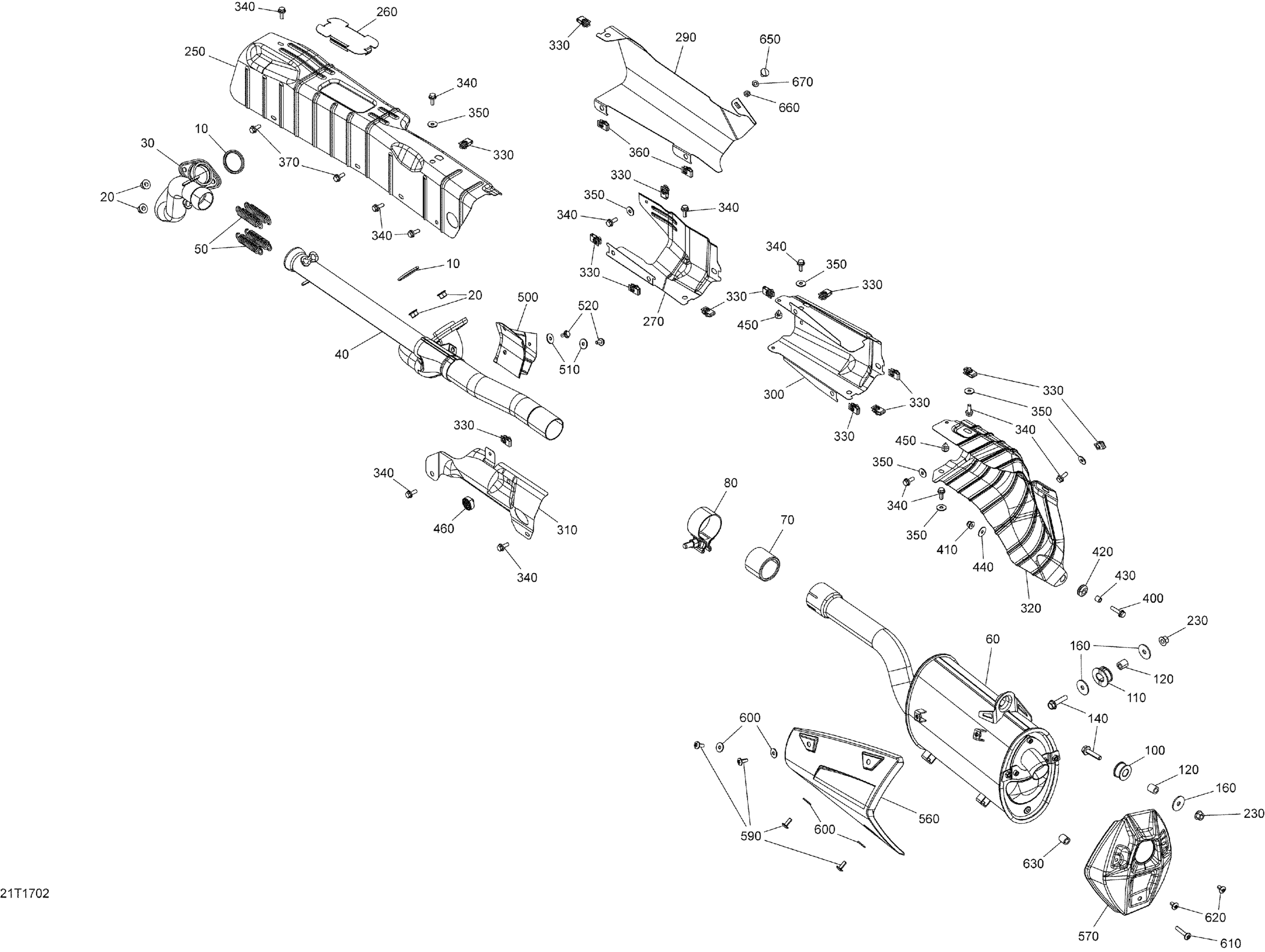 Exhaust System - All Models