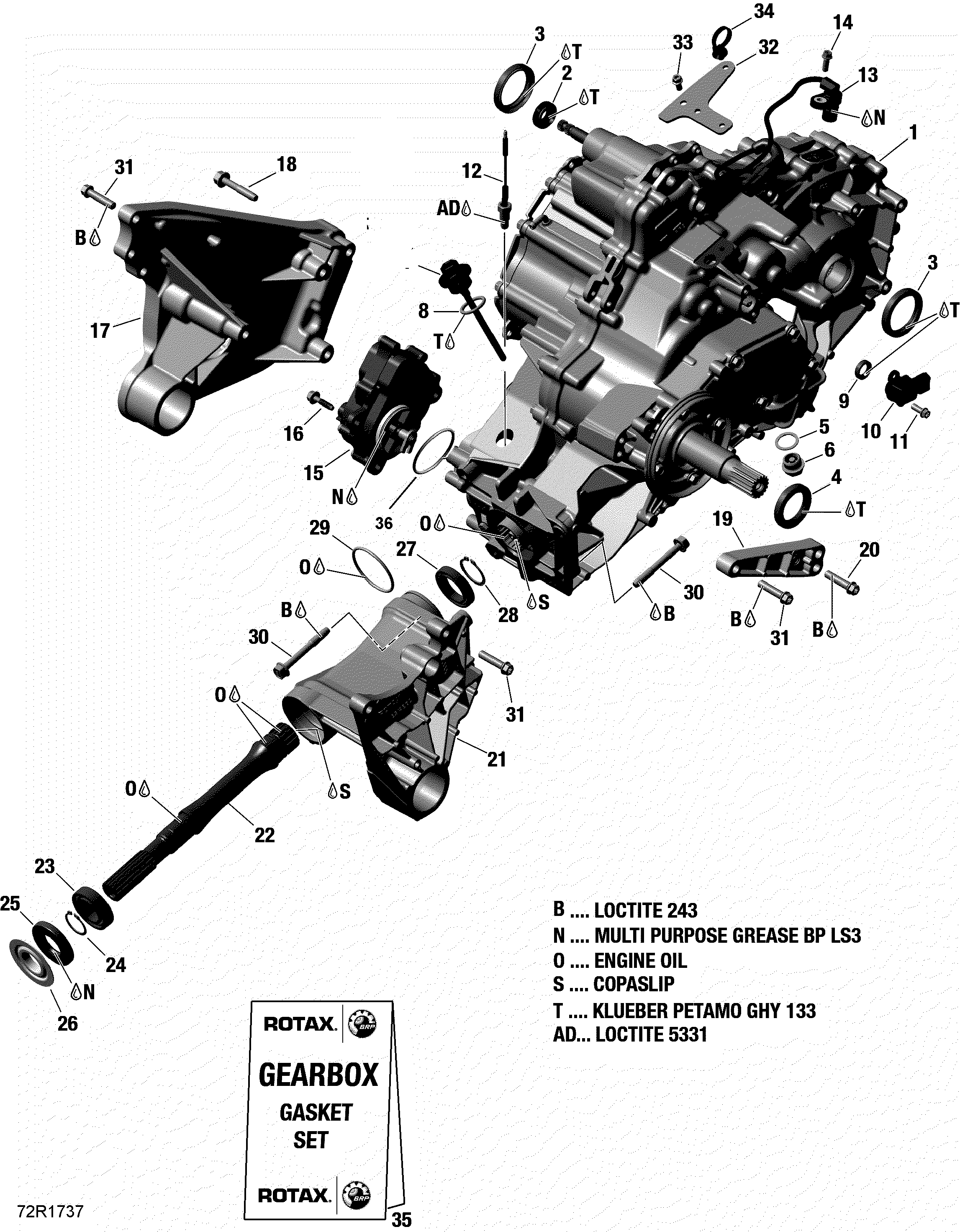 Gear Box And Components Maverick