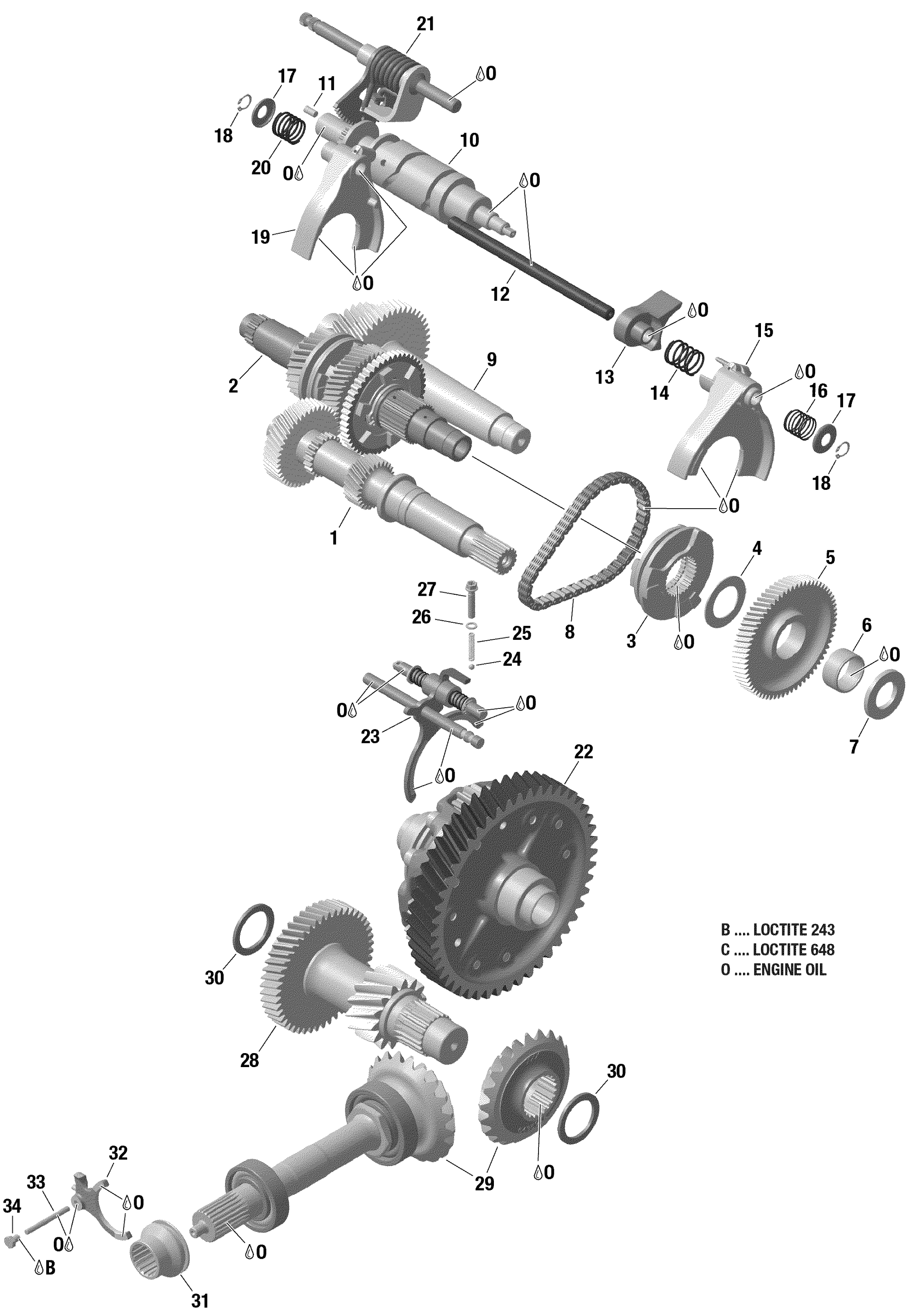 Gear Box 2 - 46757 - DPS