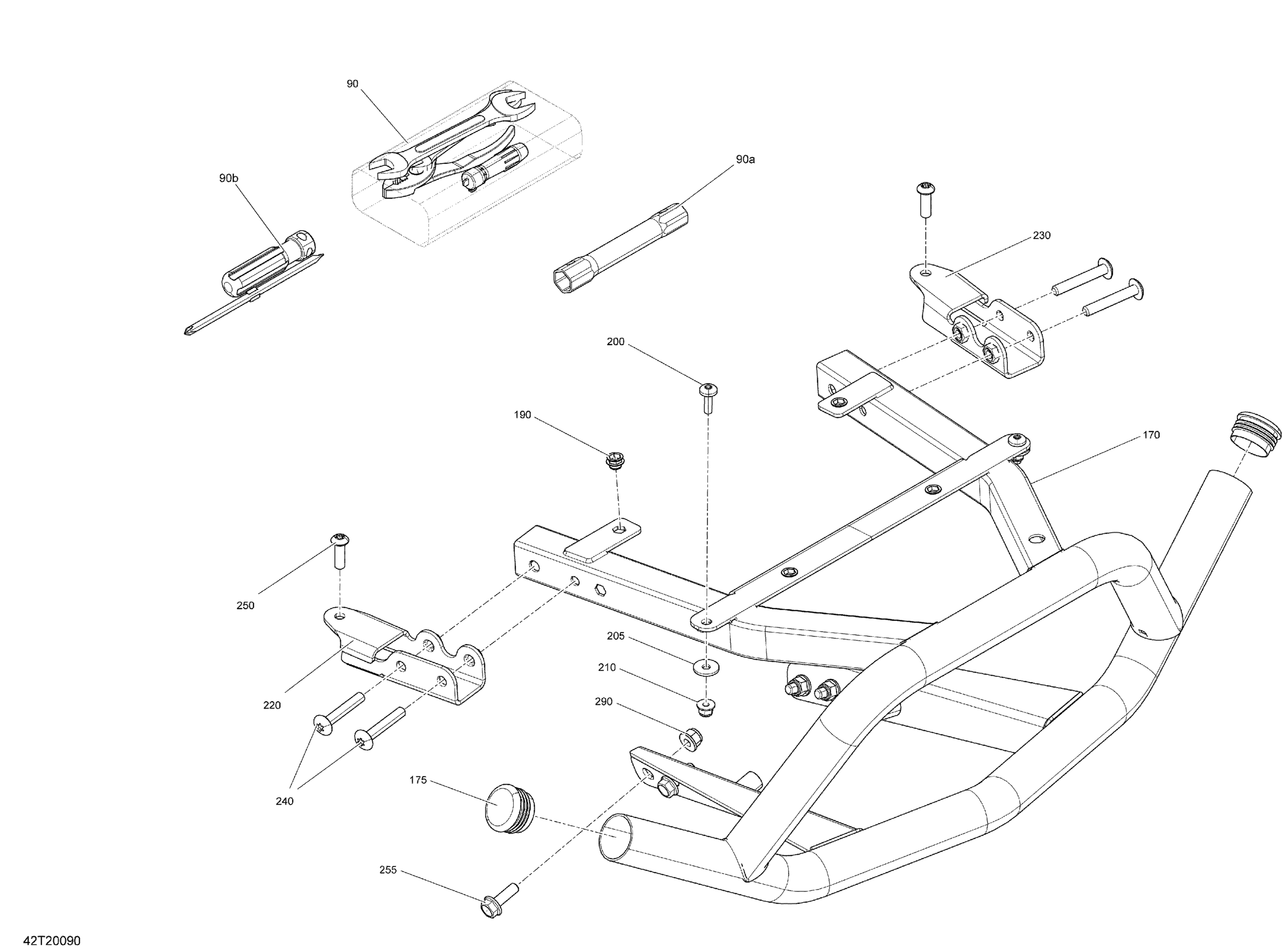 Схема узла: Front Storage Compartment