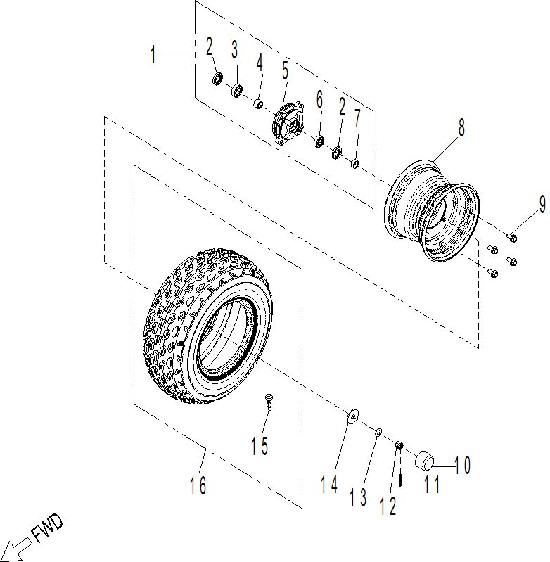 Drive - Front Wheel 70