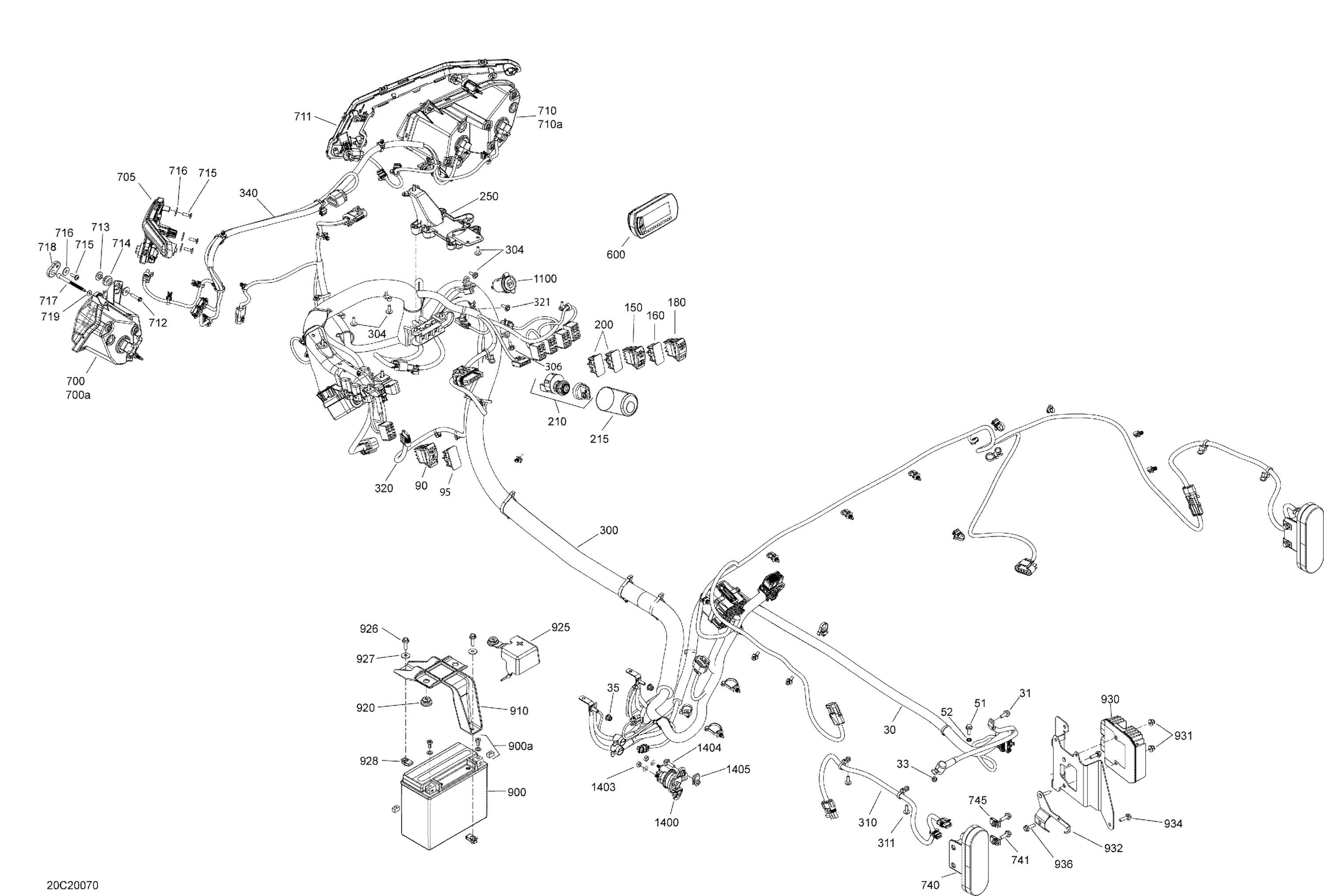 Схема узла: Electrical System - DPS