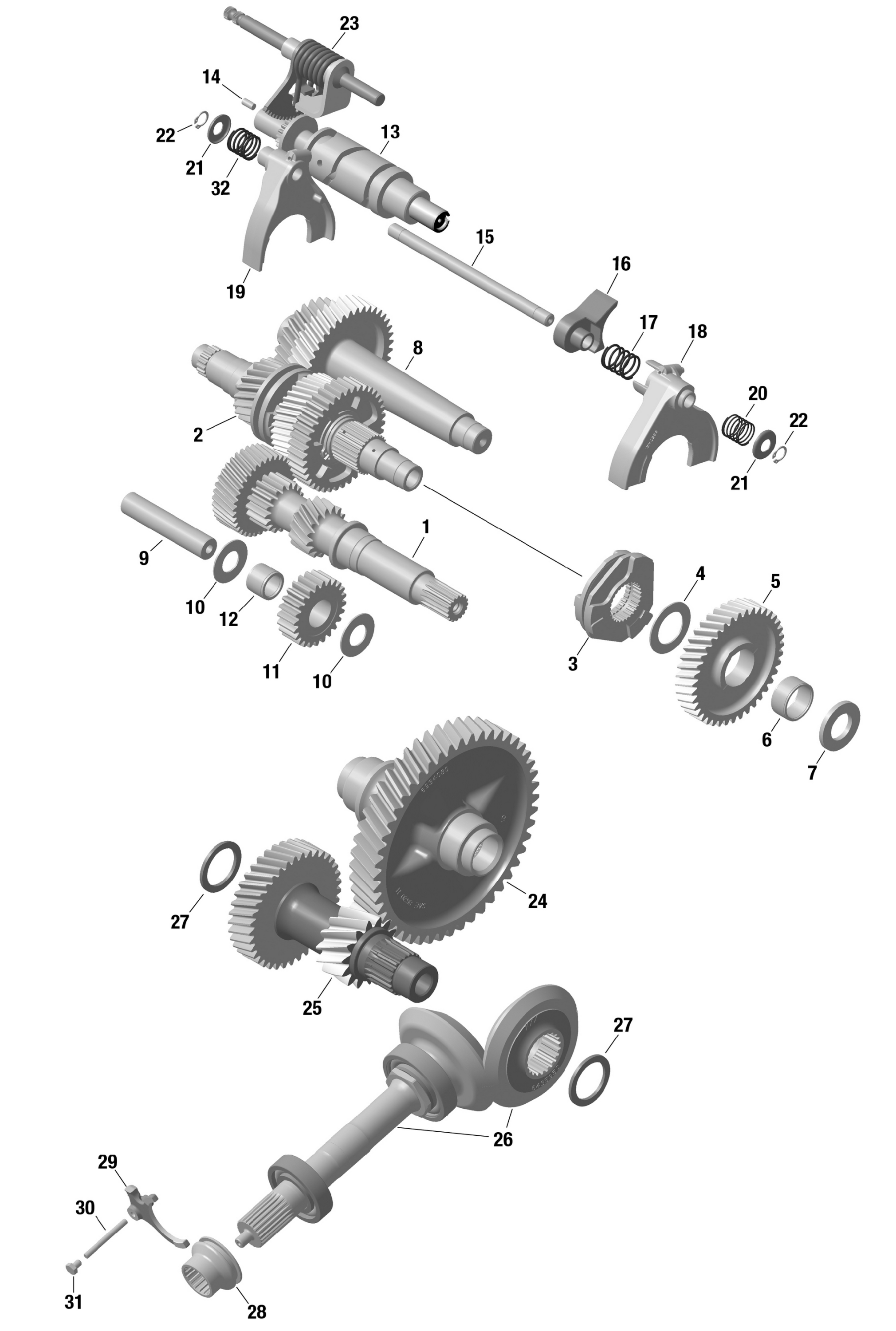 ROTAX - GearBox 2 - 686509