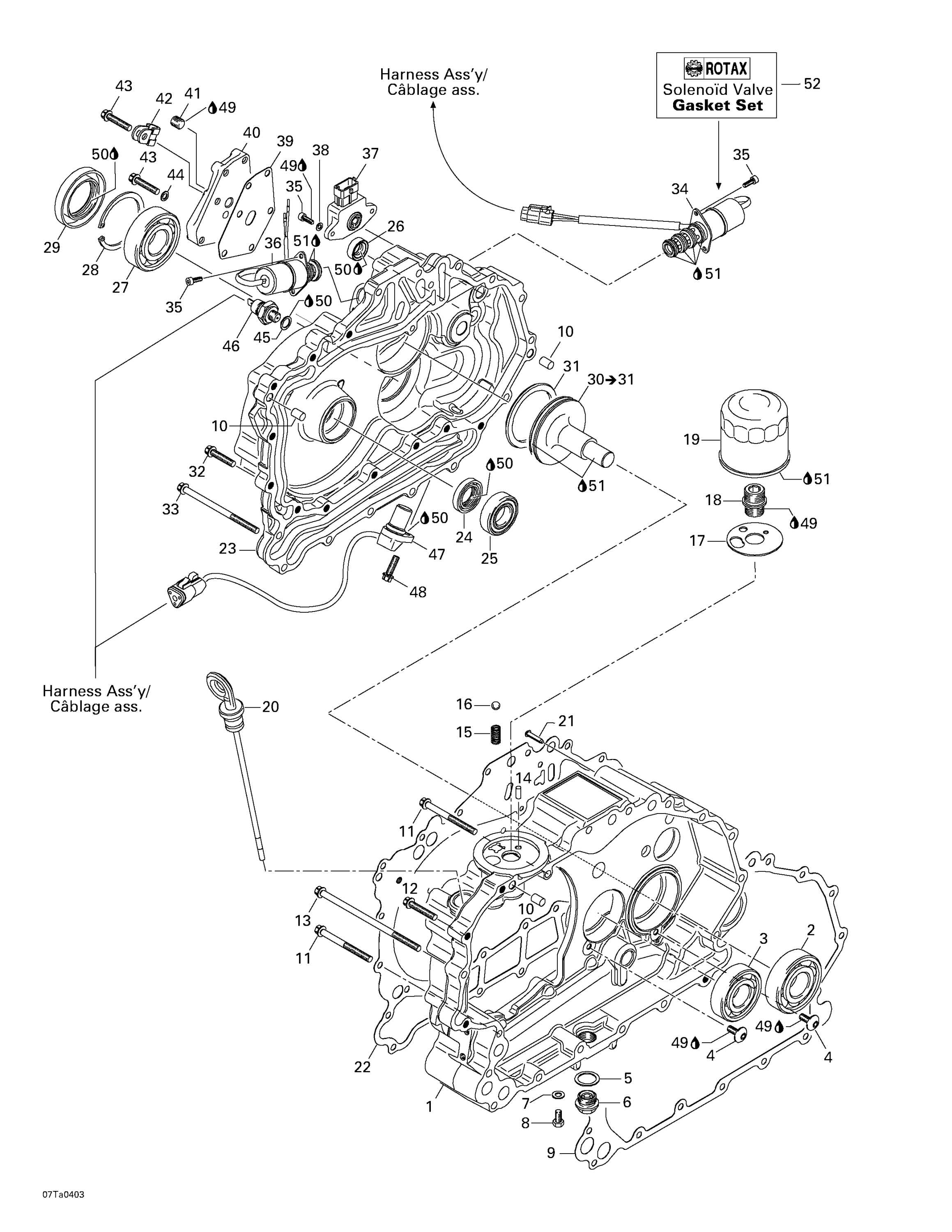 Схема узла: Clutch Housing And Cover