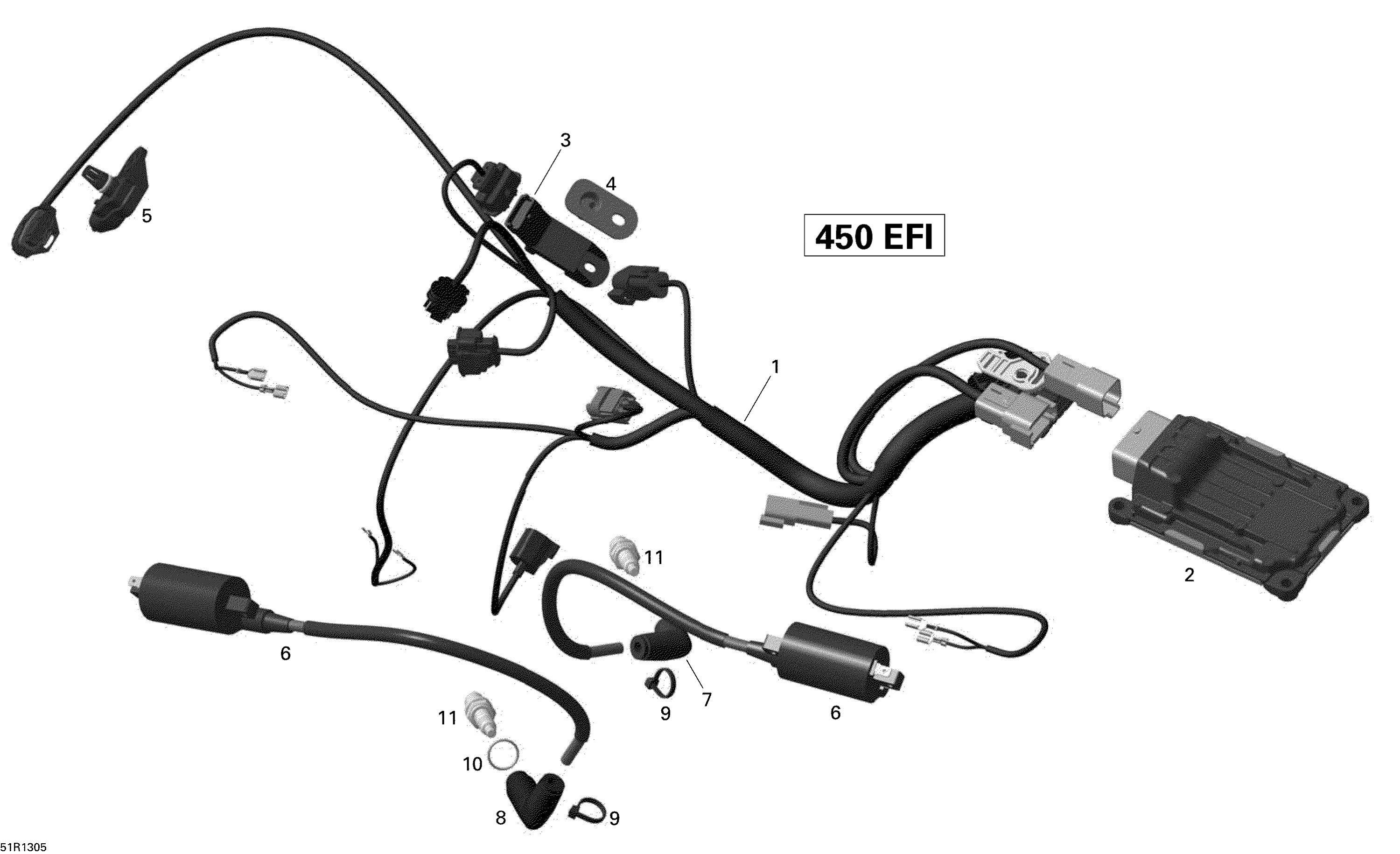 Engine Harness And Electronic Module