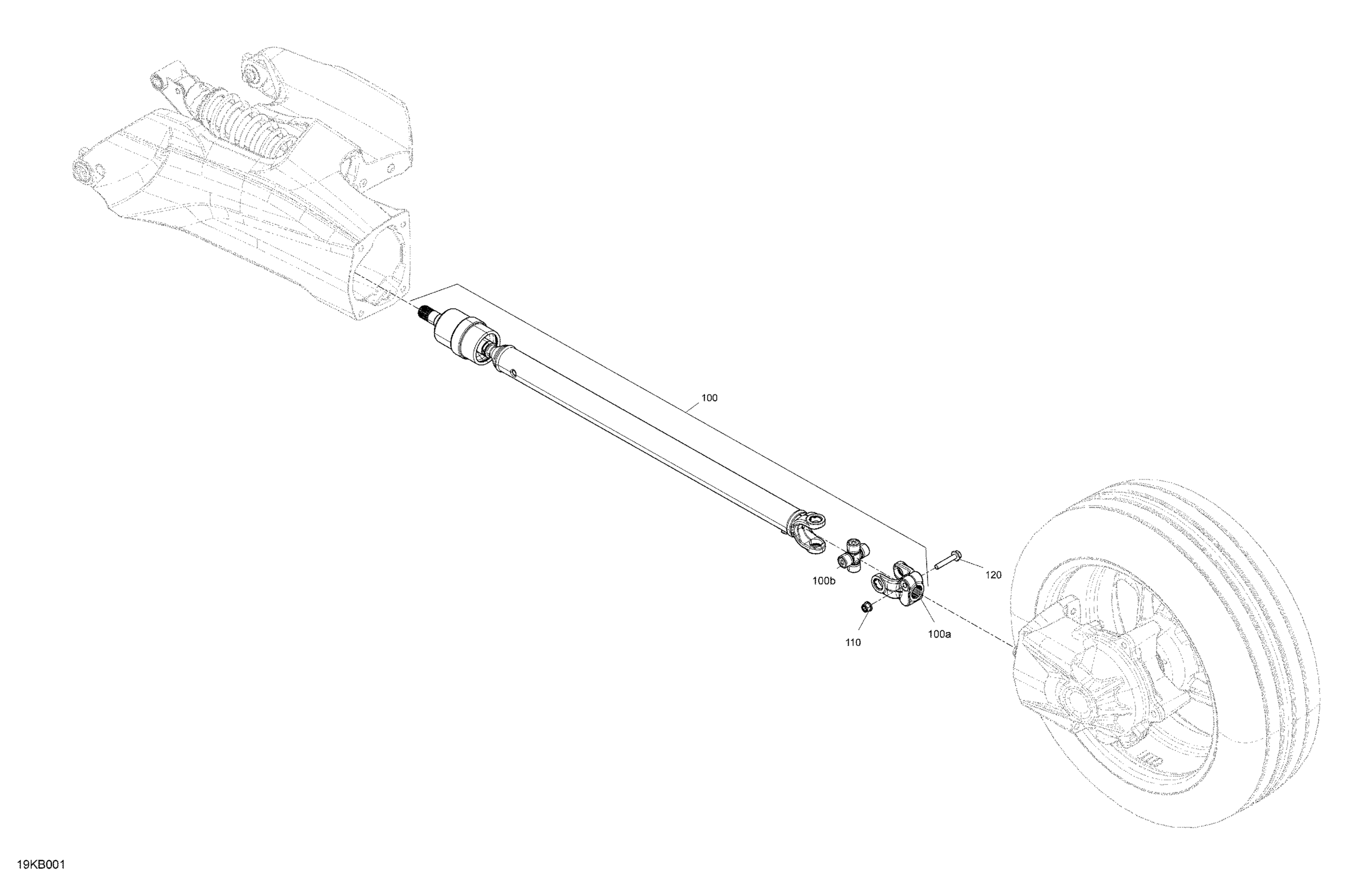 Схема узла: Drive - Rear Common Parts