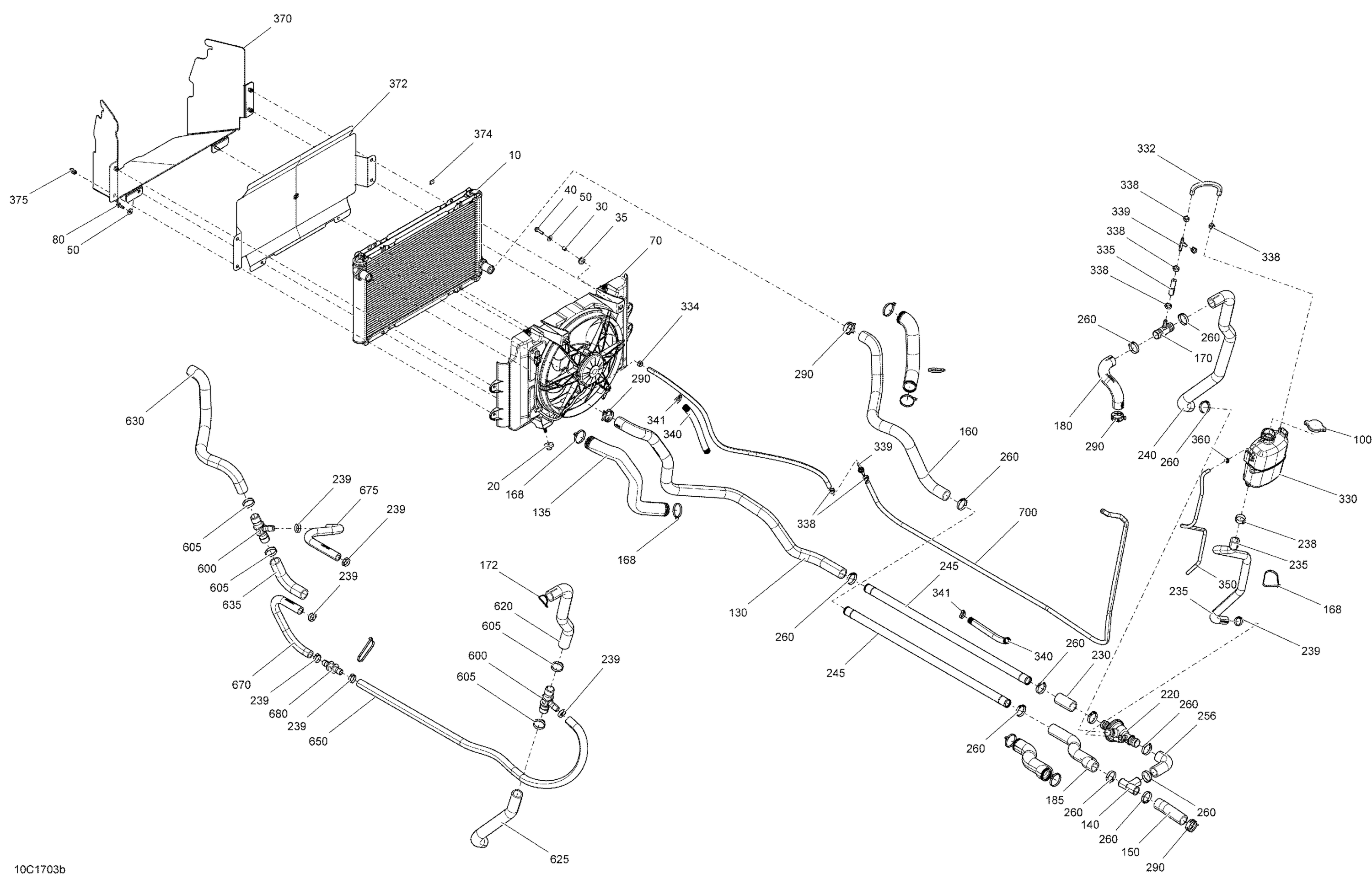 Cooling System - With Heating System