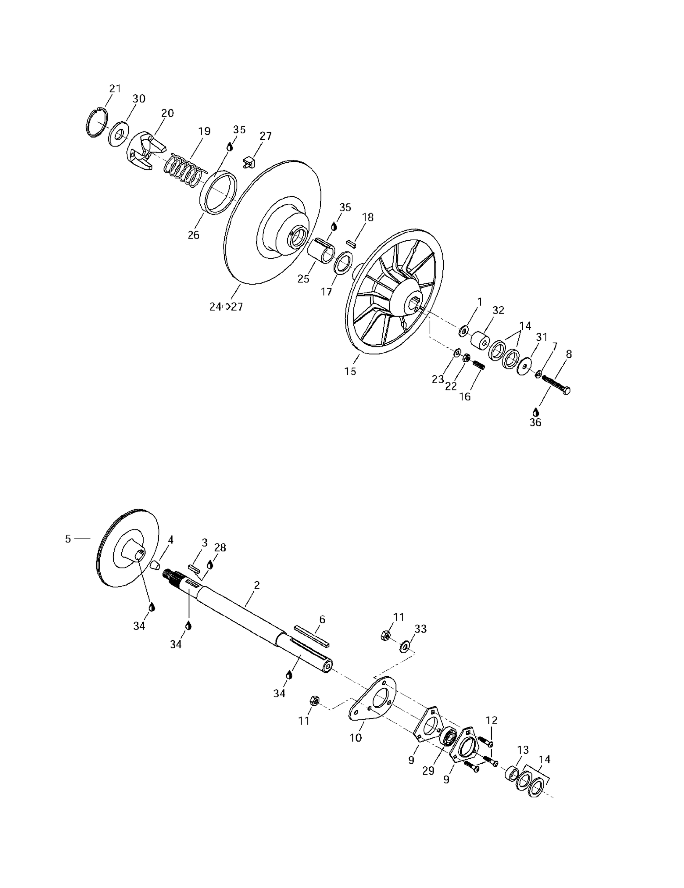 Driven Pulley