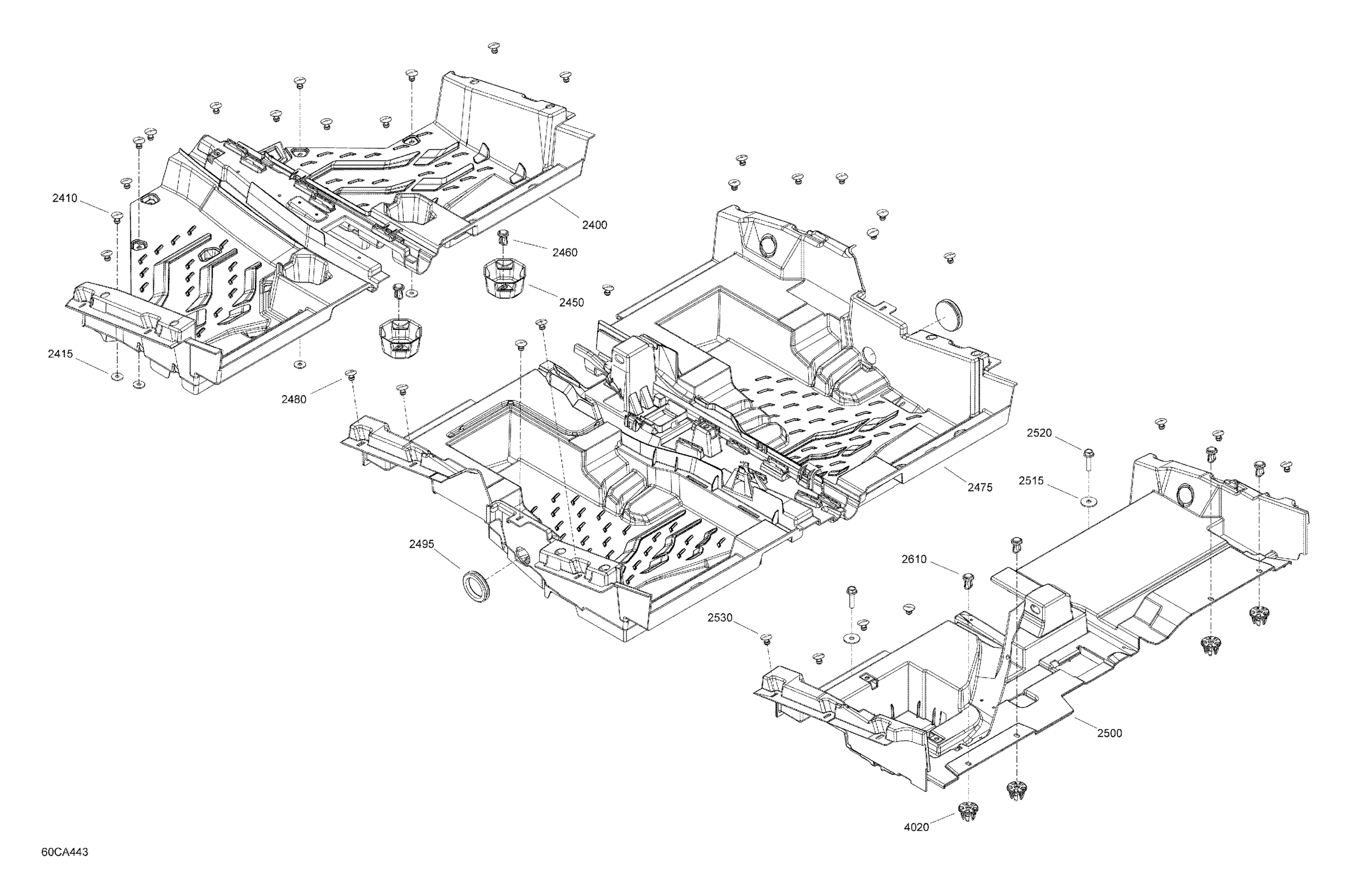 Body - Cab Interior - Floor