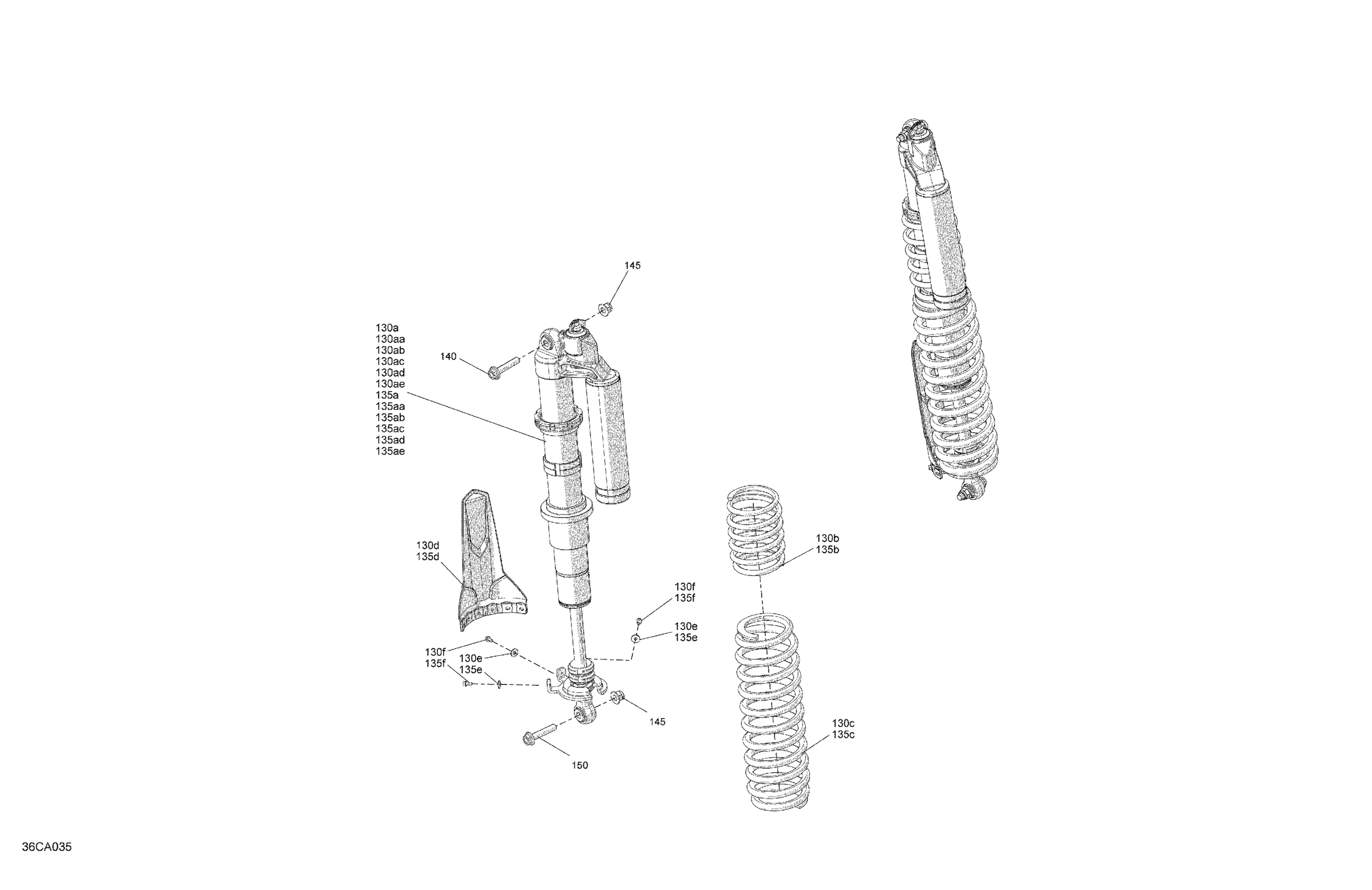 Suspension - Rear Shocks - RS