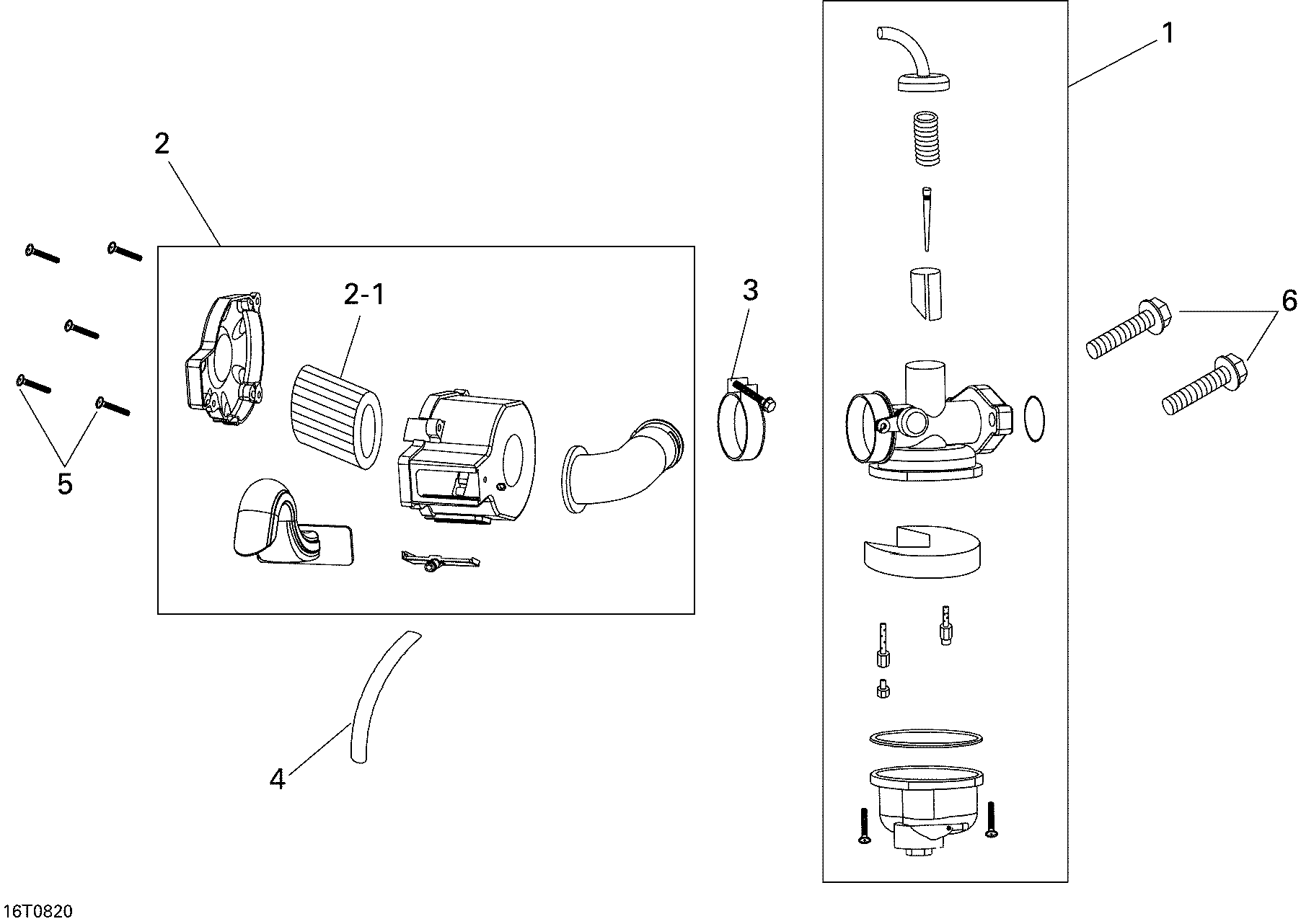 Carburetor And Air Cleaner