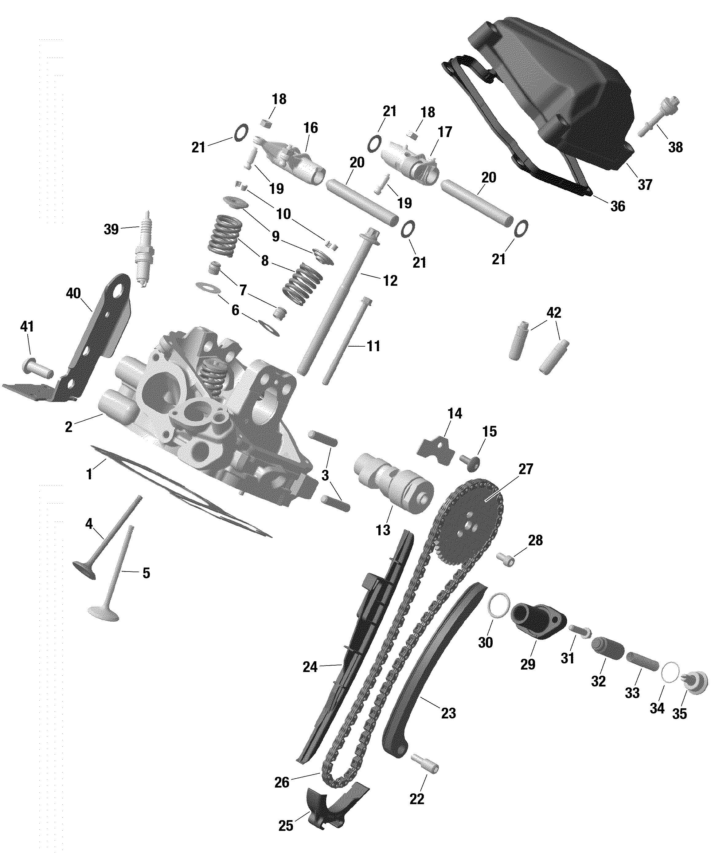 Cylinder Head, Rear - HD8