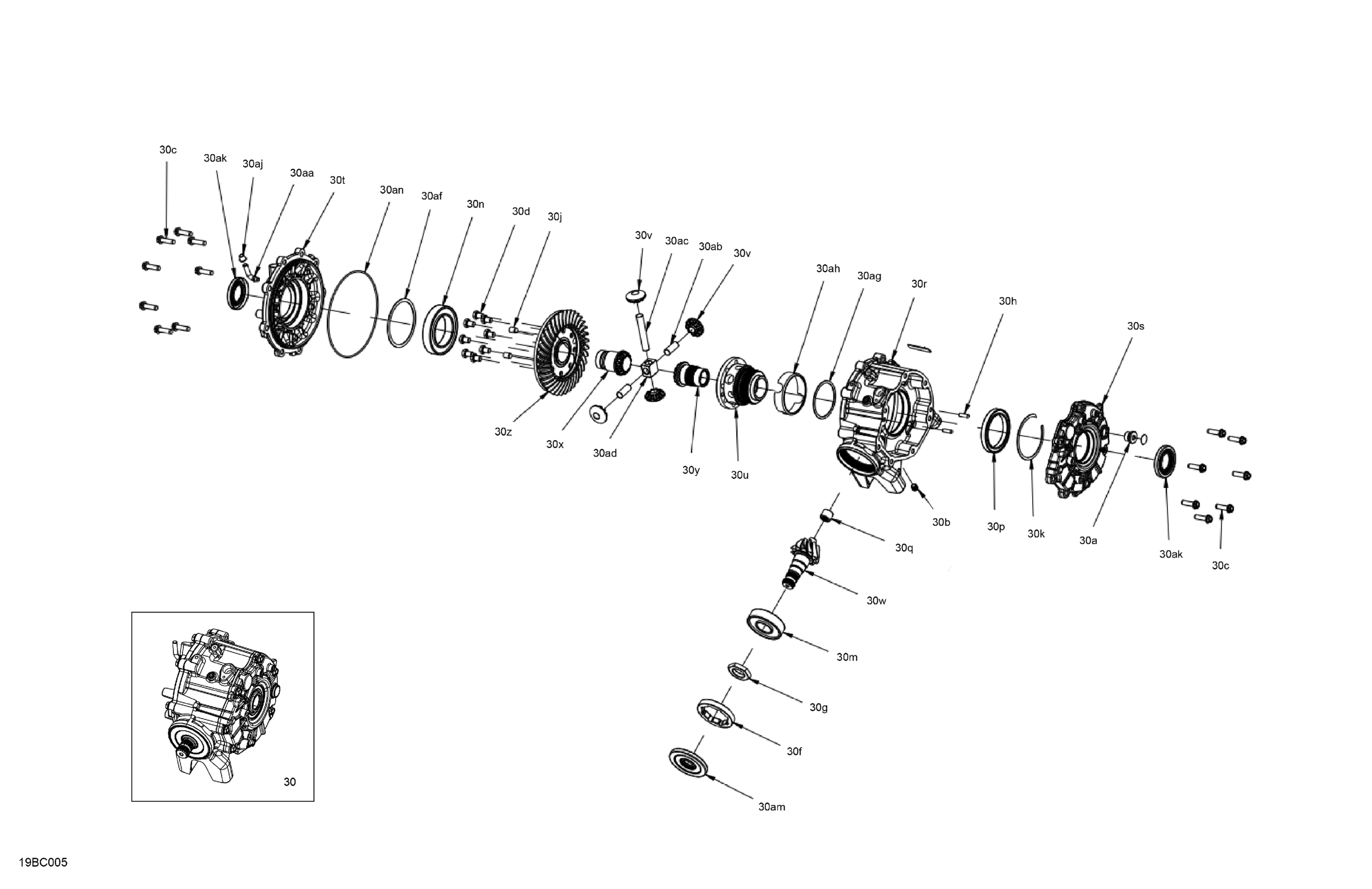 Drive - Front - Differential Parts