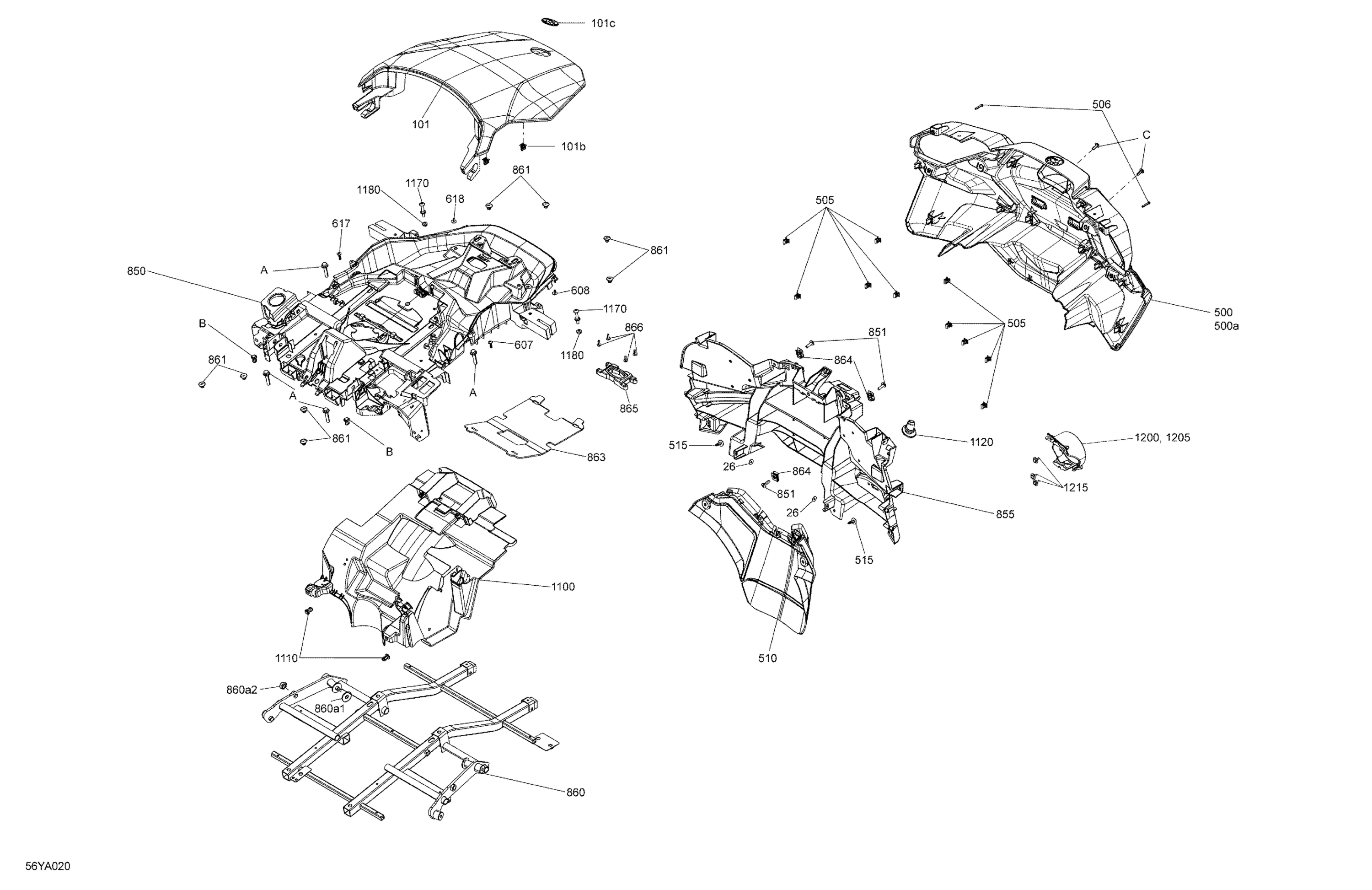 Body - Cargo Structure And Rear Fenders