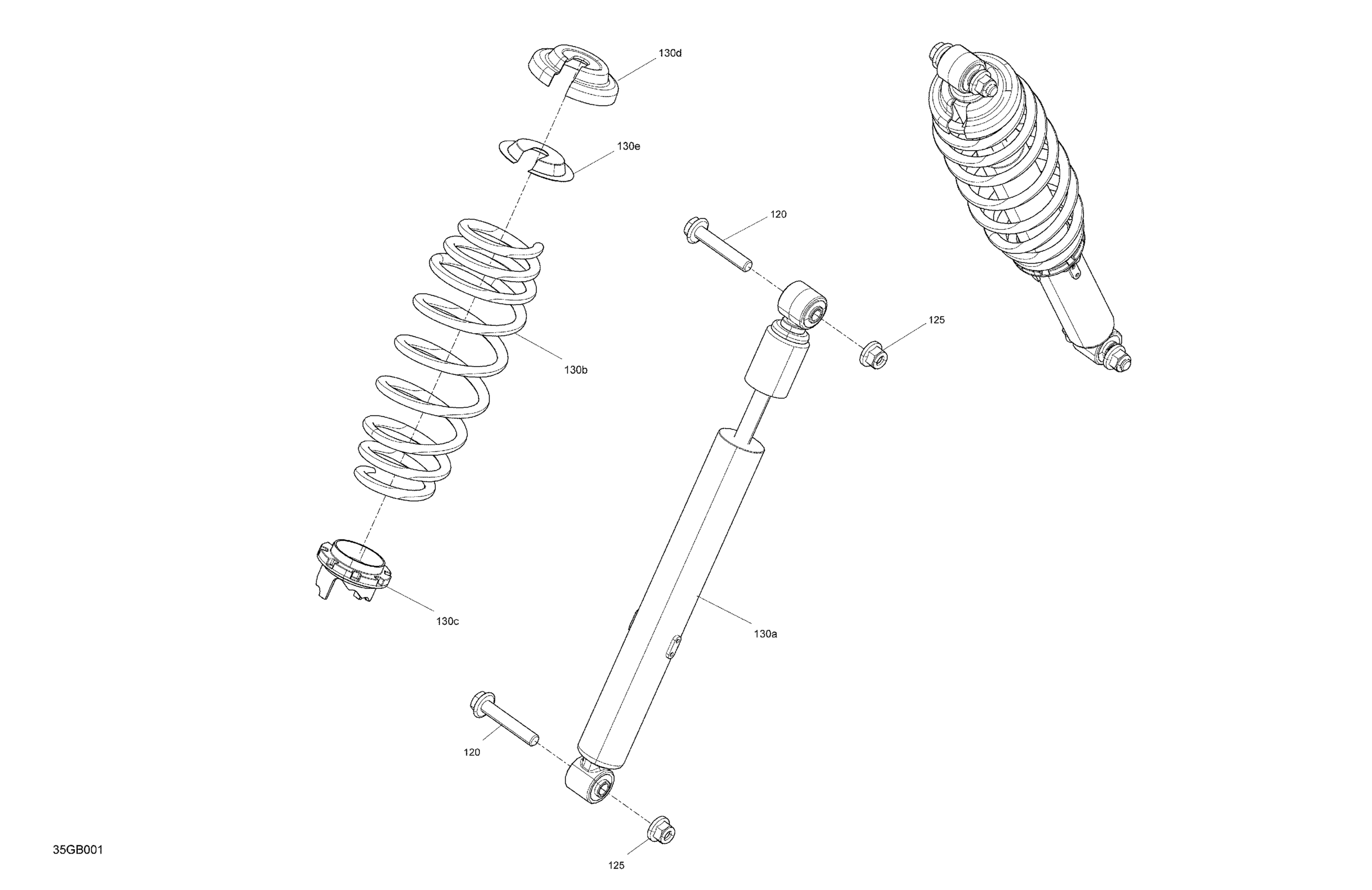 Suspension - Shocks - Front Section - DPS