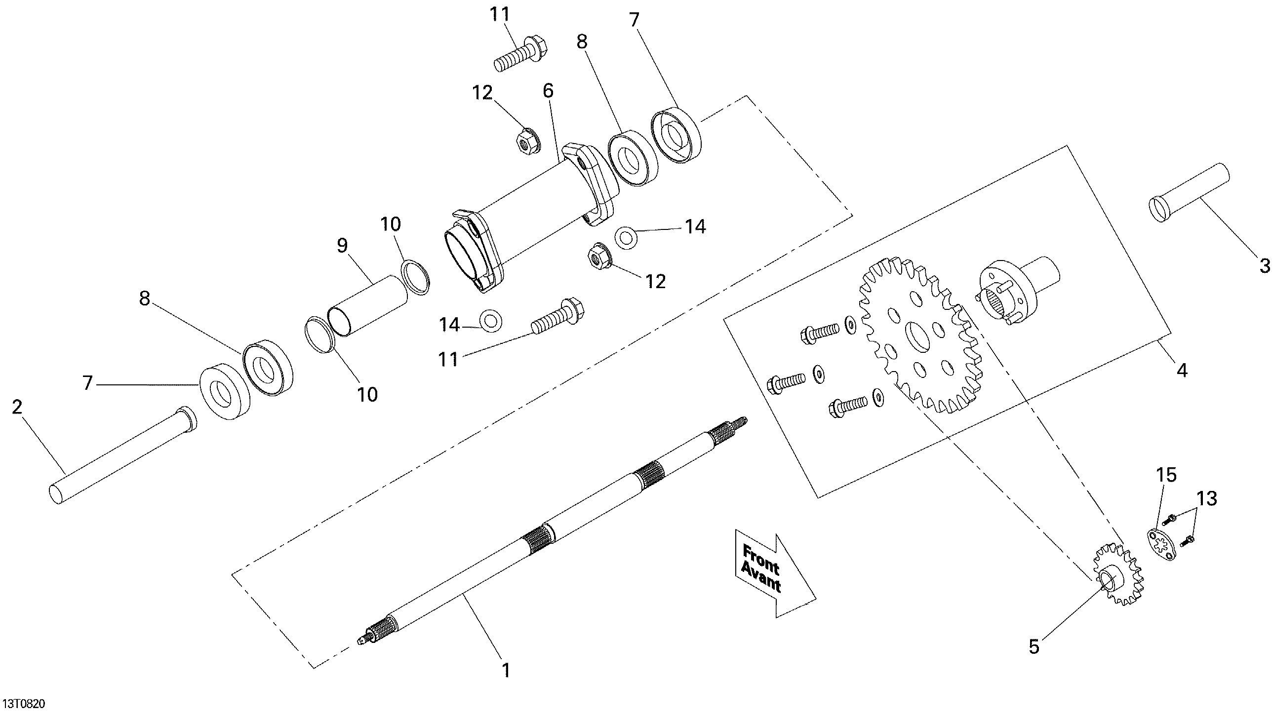 Drive System, Rear