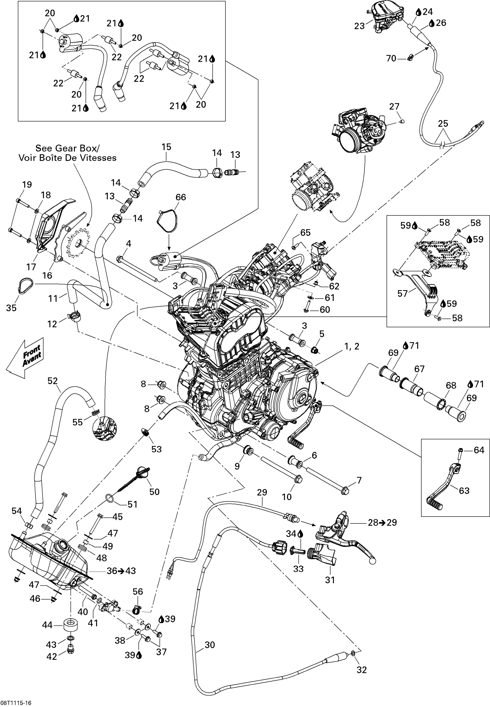 Engine And Engine Support